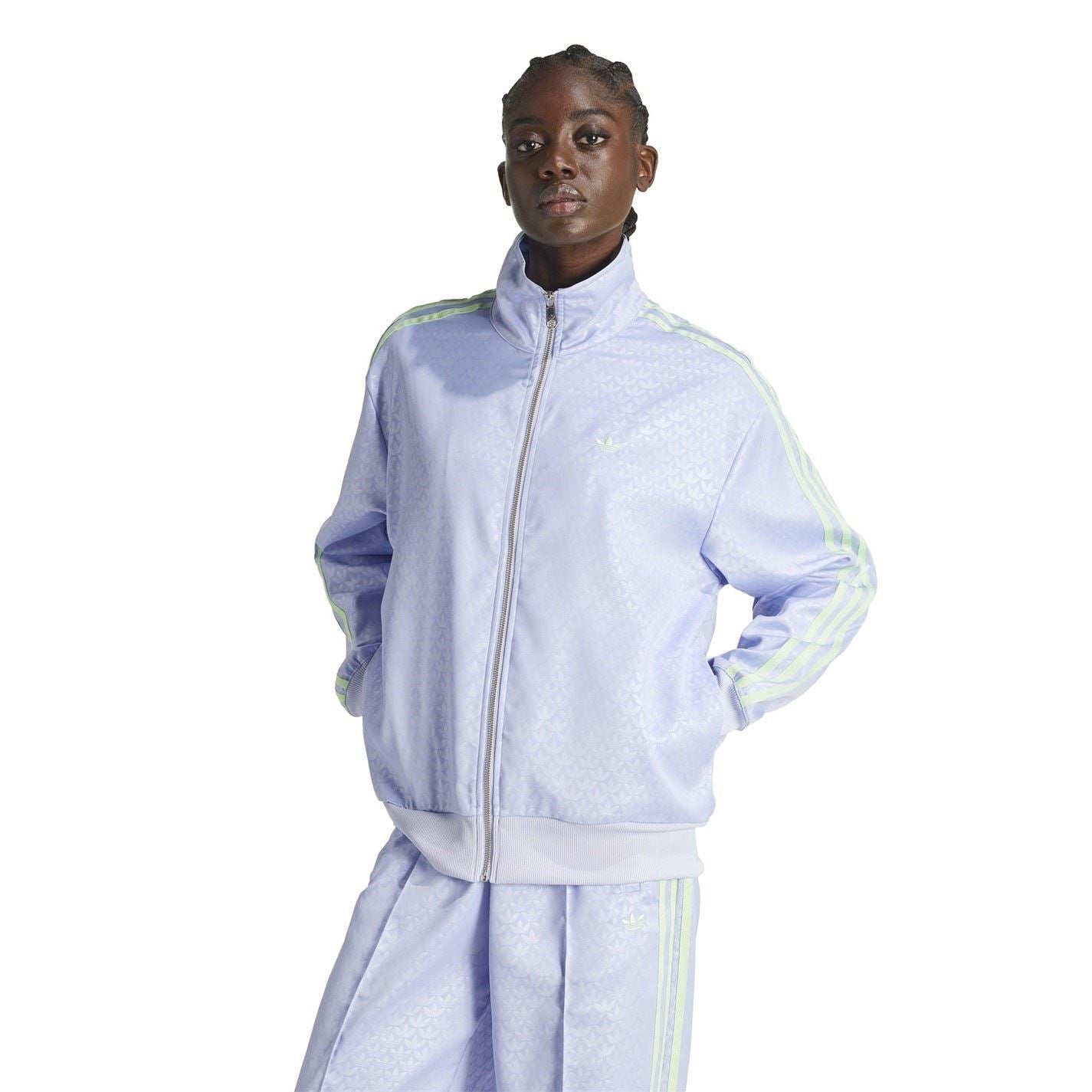 adidas Originals Funnel Neck Regular Fit Athletic Top