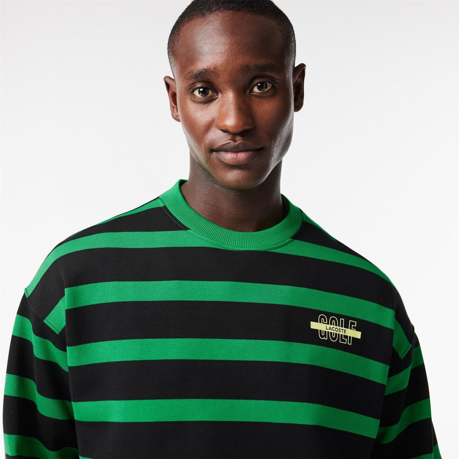 Lacoste Relaxed Fit Long Sleeve Crew Neck Sweatshirt