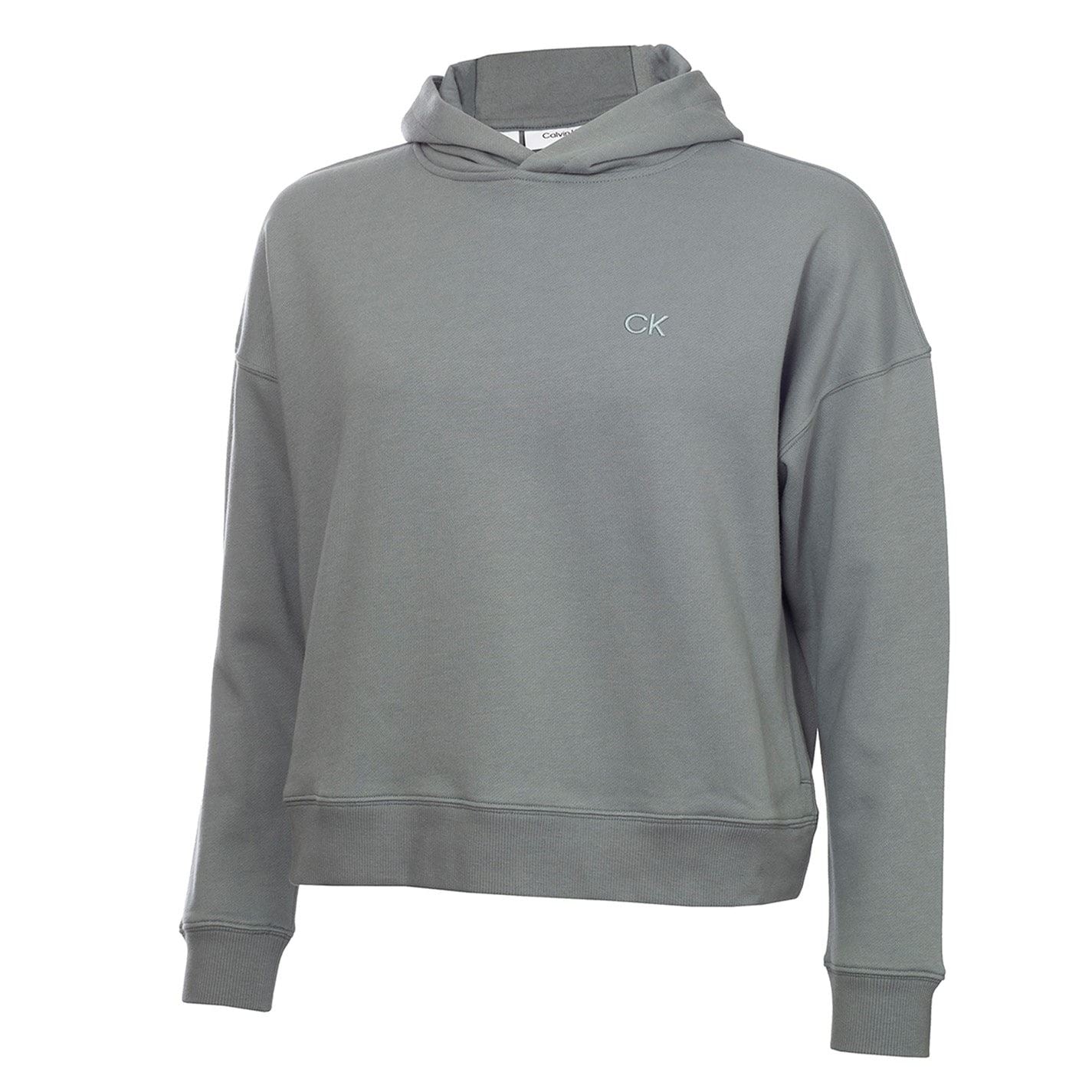 Calvin Klein Golf Cropped Relaxed Fit Drop Shoulder Hoodie