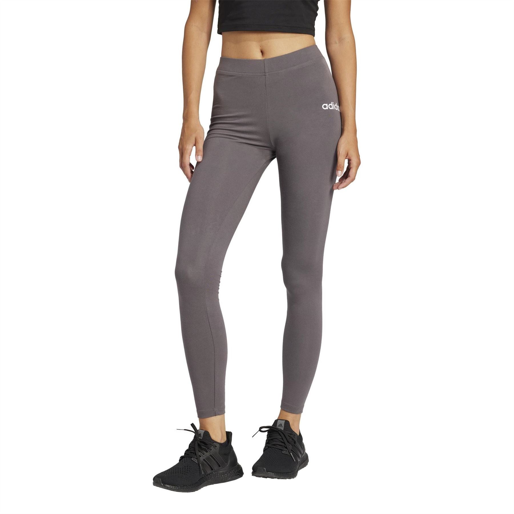 adidas Womens Essentials 3 Stripe Leggings