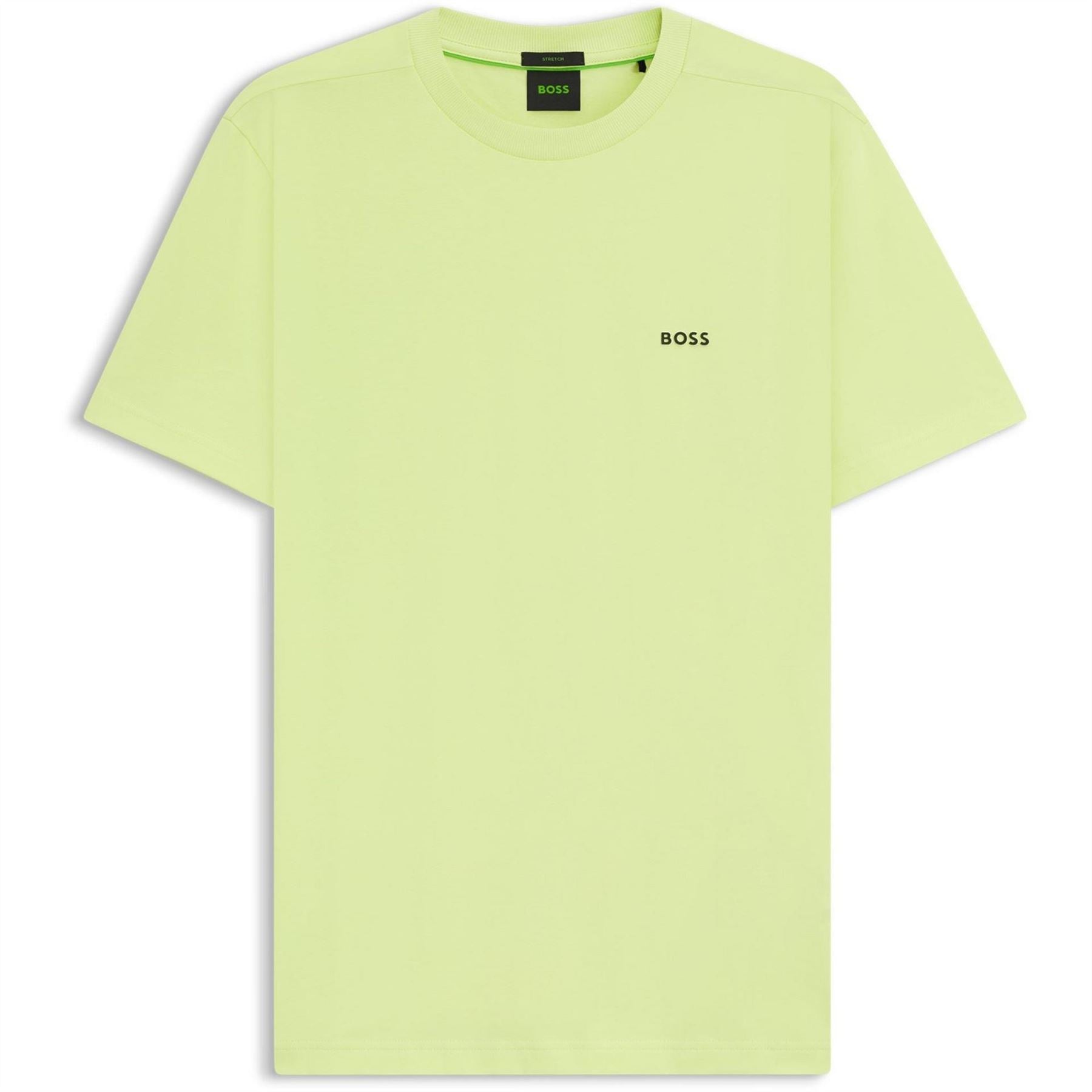 Boss BOSS GREEN T Shirt with Logo Design Stretch Cotton