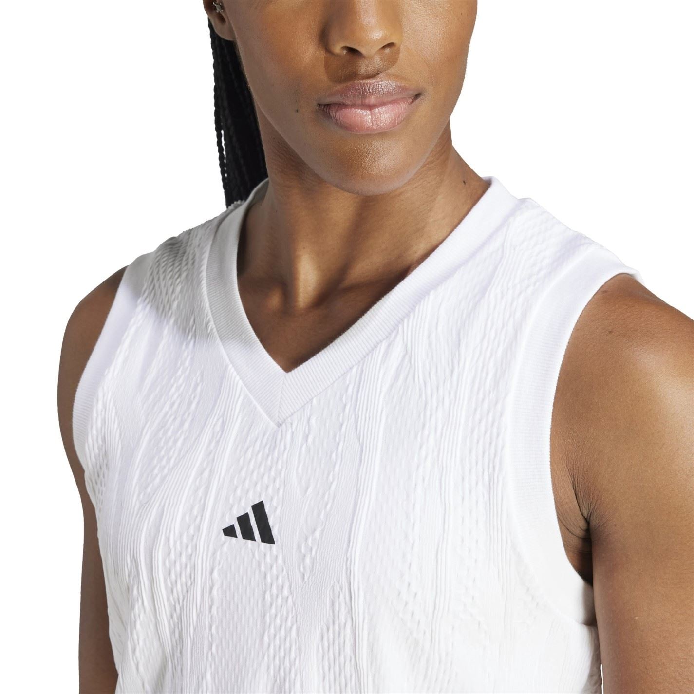 adidas Womens Tennis Pro Aeroready Crop Top