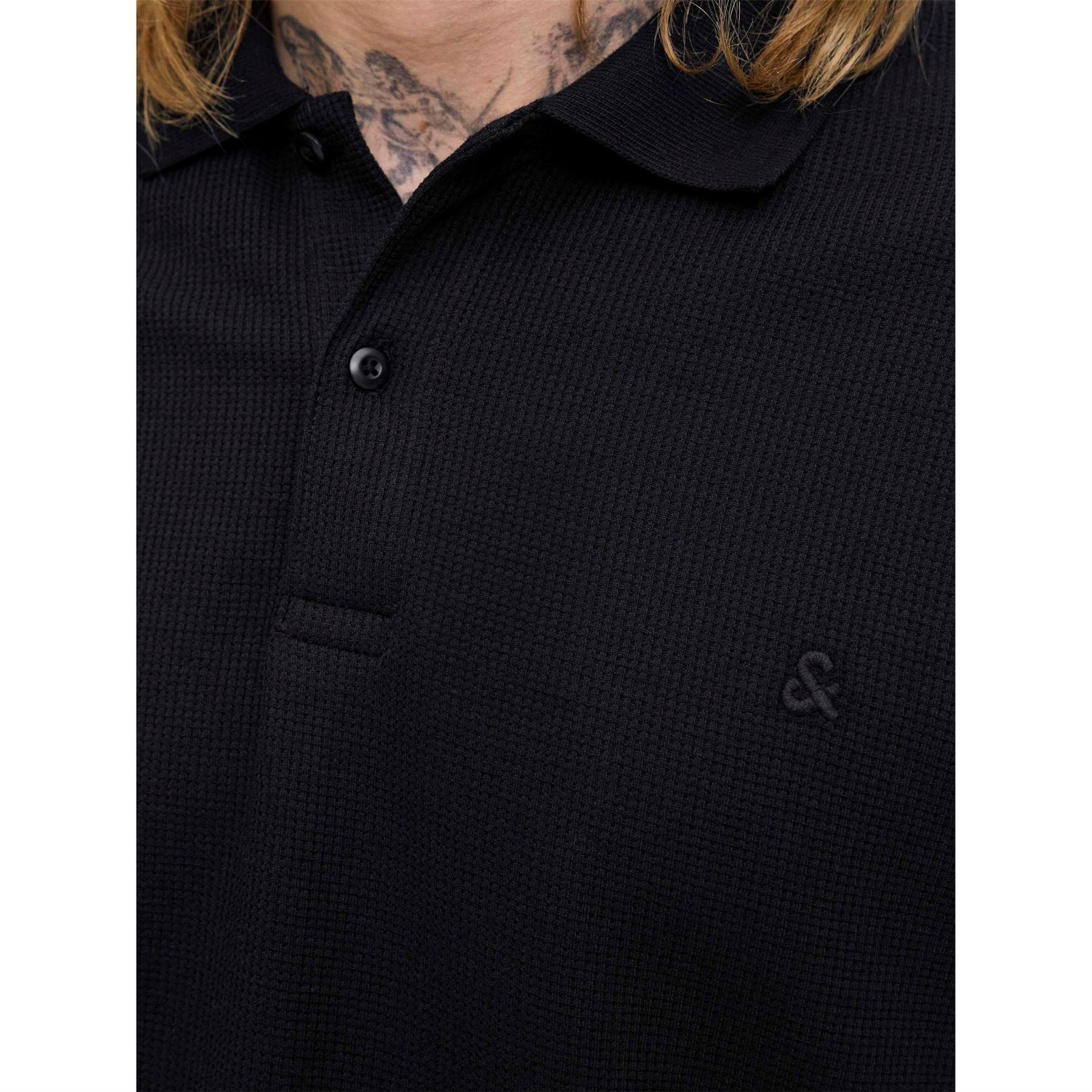 Jack and Jones Mens Longsleeve Polo