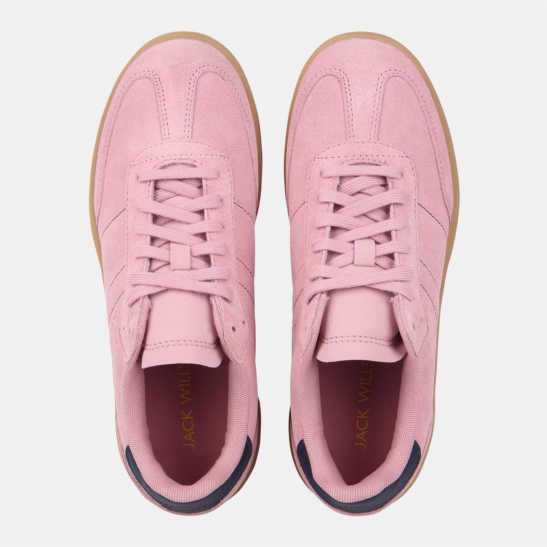 Jack Wills Suede Low Top Trainers