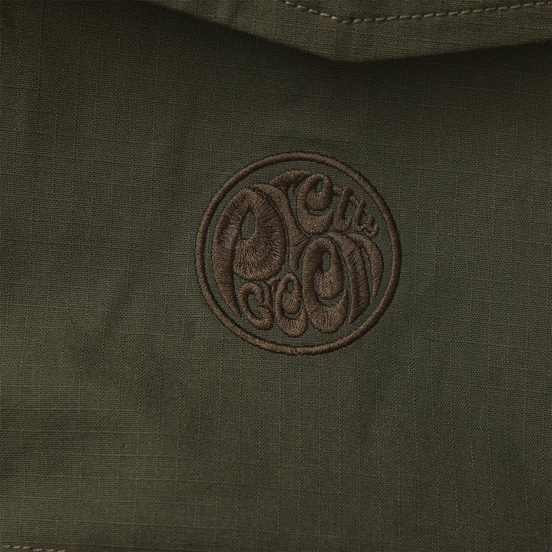 Pretty Green Mens Green Cargo Trousers