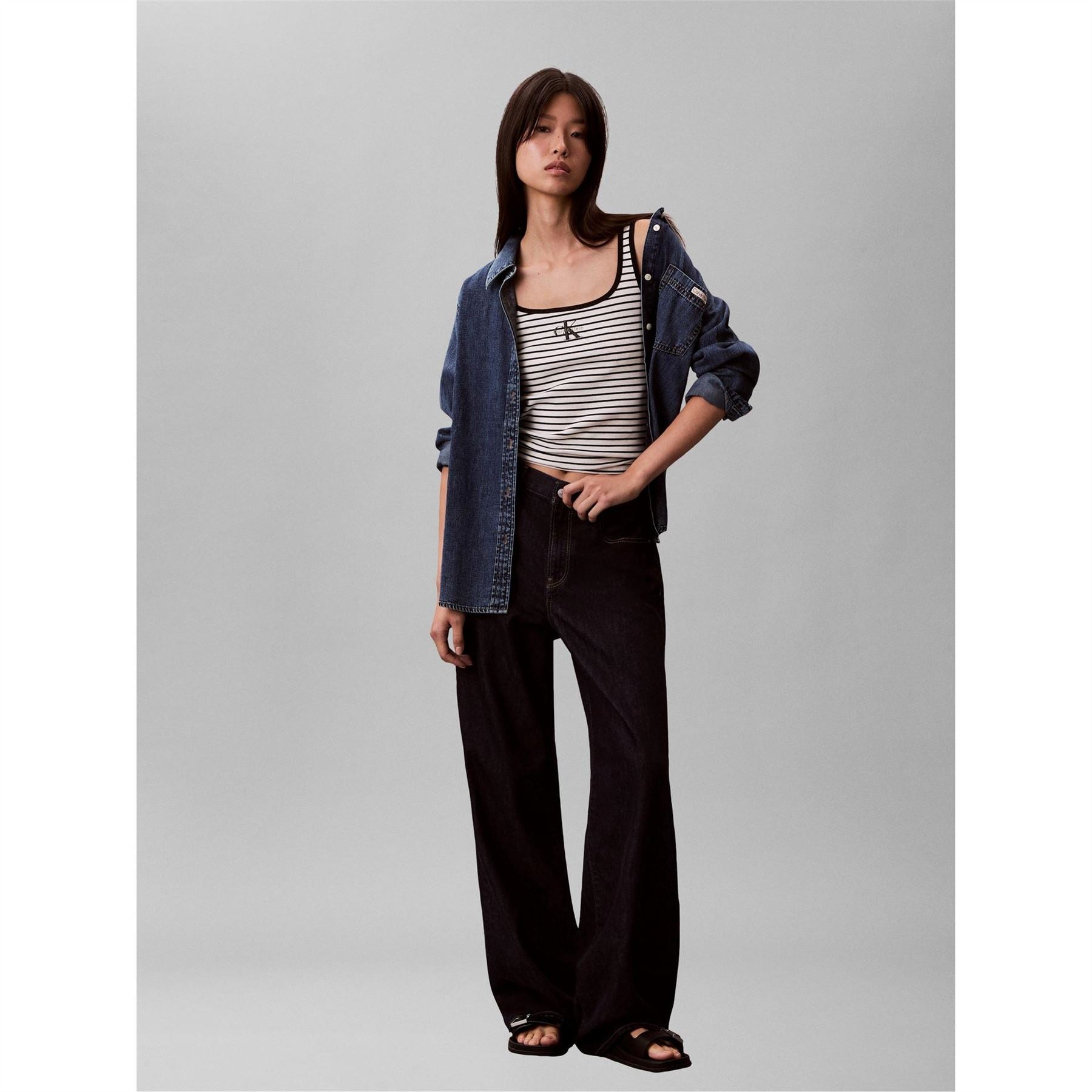 Calvin Klein Jeans Scoop Neck Tank Ld63