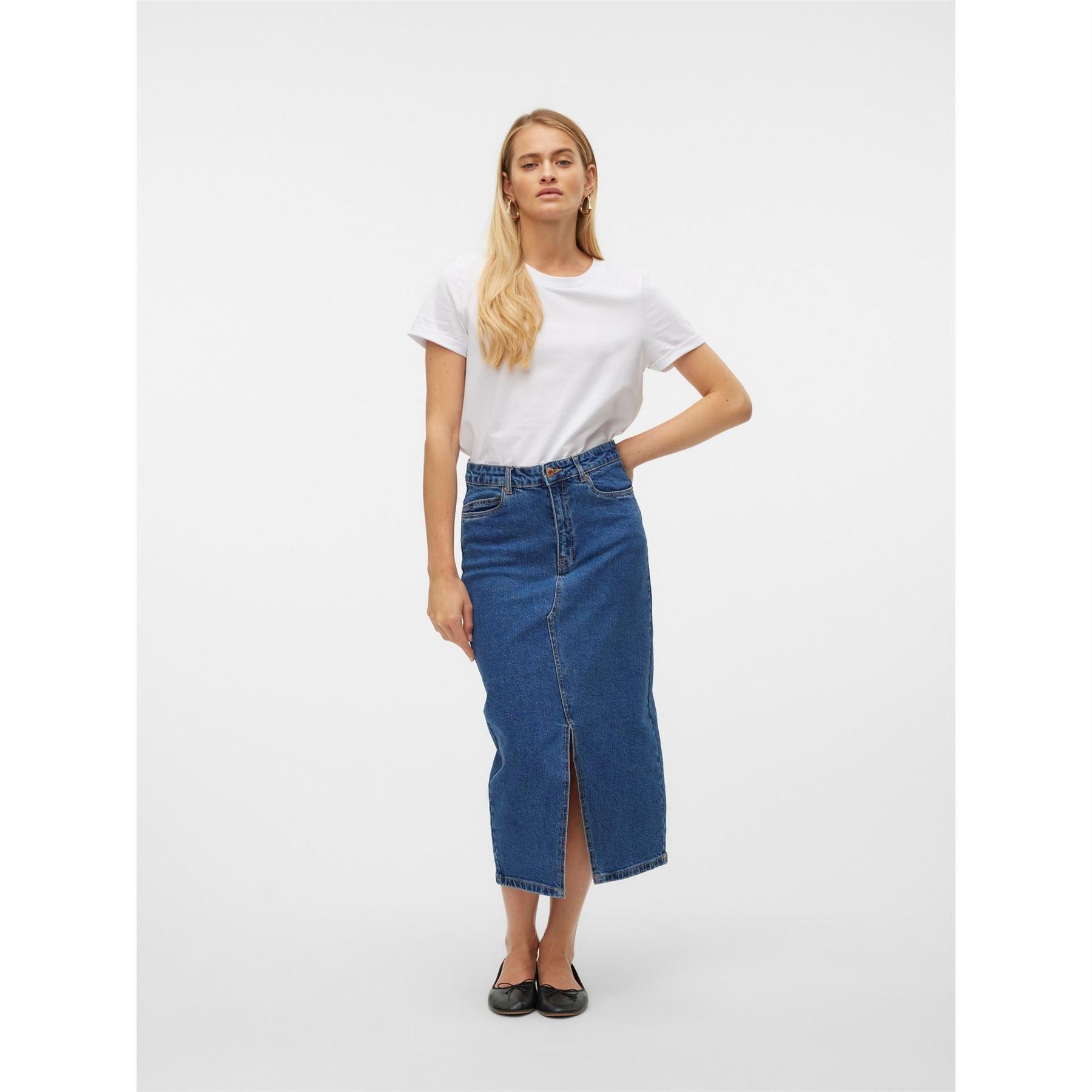 Vero Moda Regular Fit Crew Neck T-Shirt