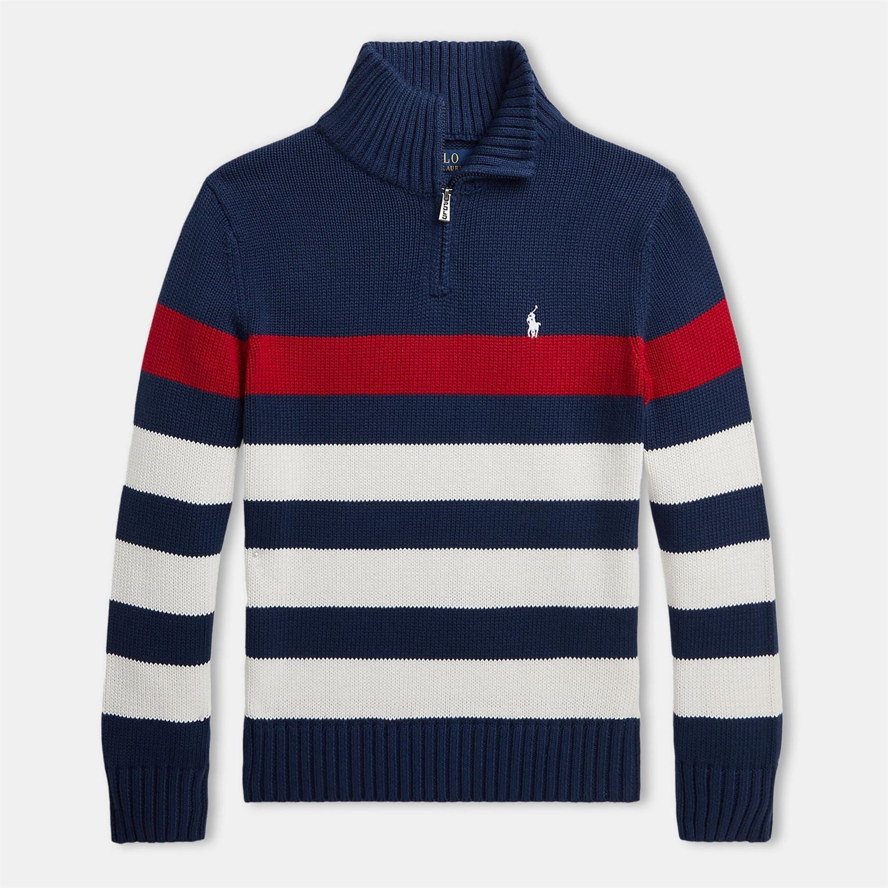Polo Ralph Lauren Quarter Zip Sweater Juniors