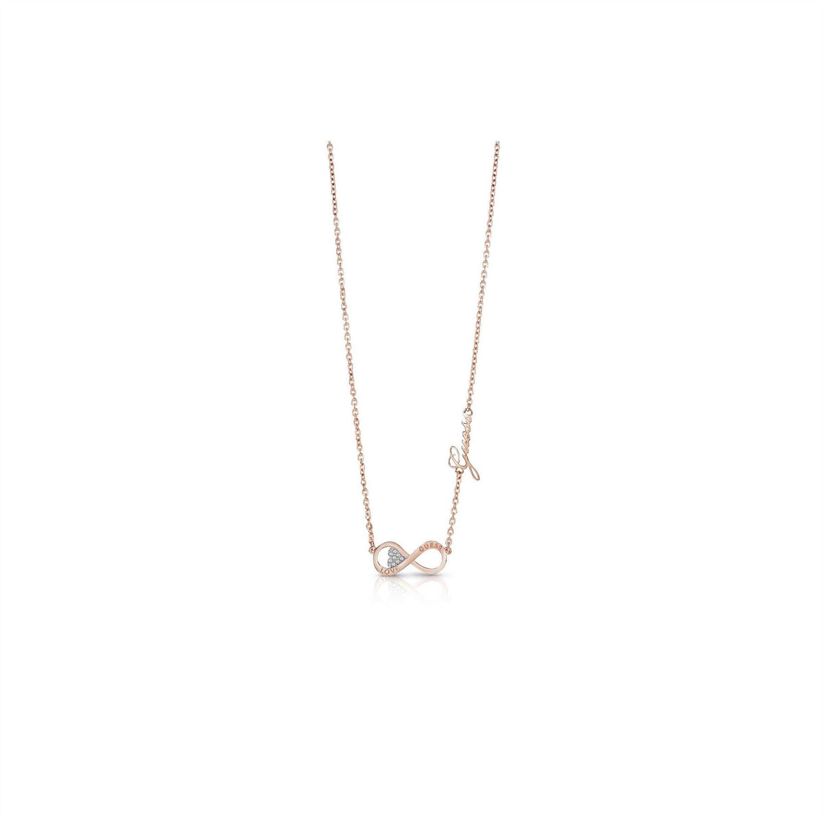 Guess Gold Infinity Necklace