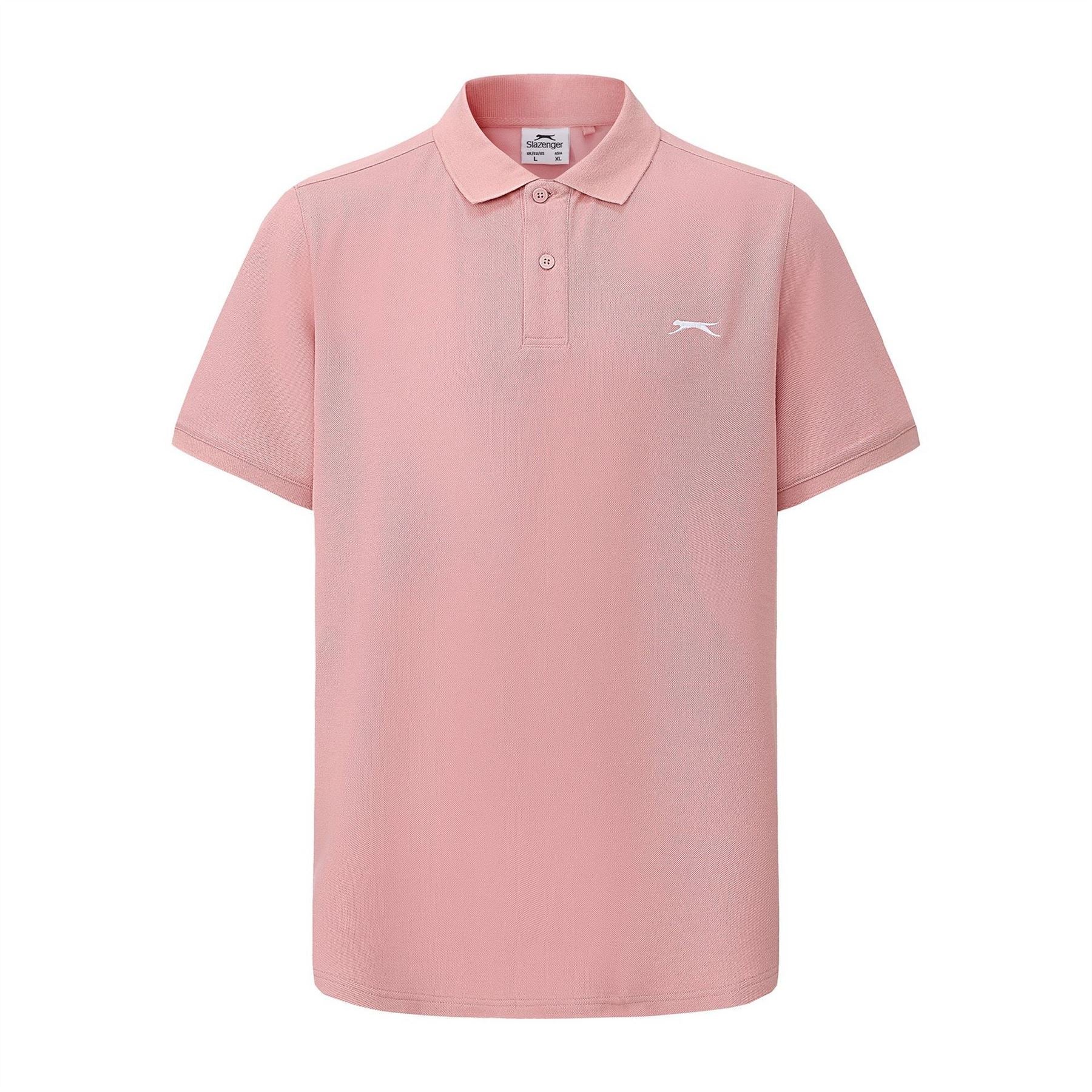 Slazenger Mens Plain Polo Shirt