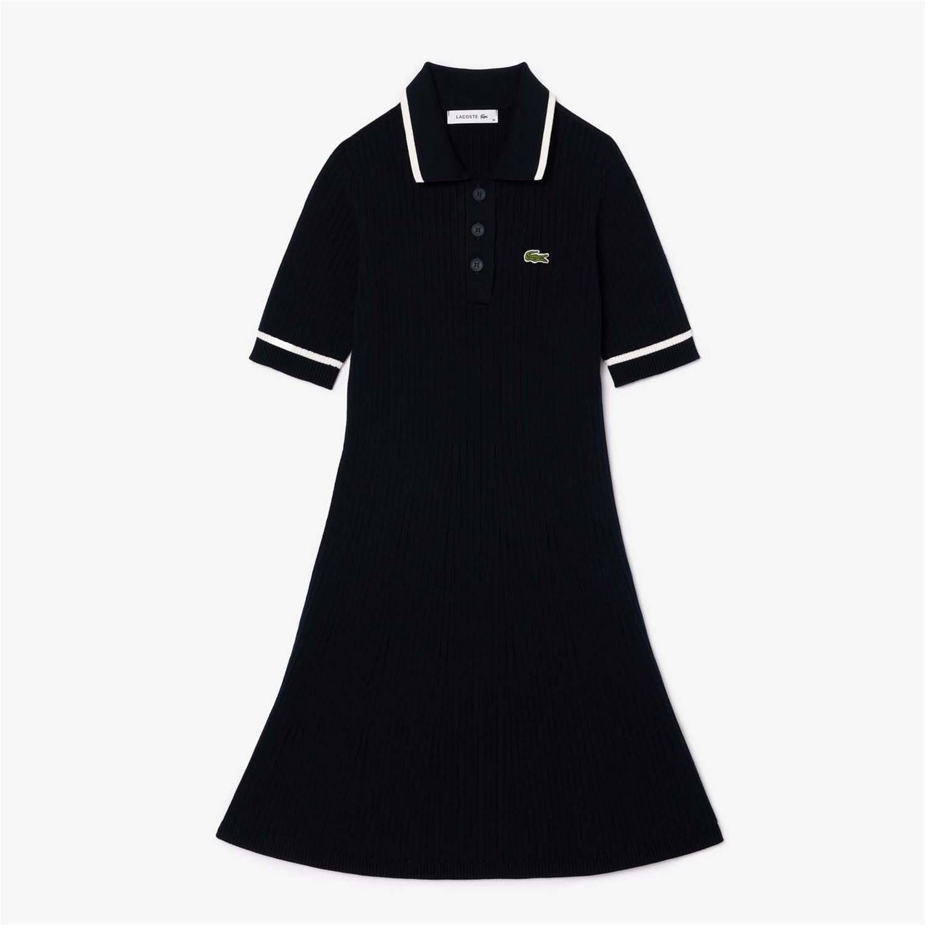 Lacoste Seamless Flared Polo Dress