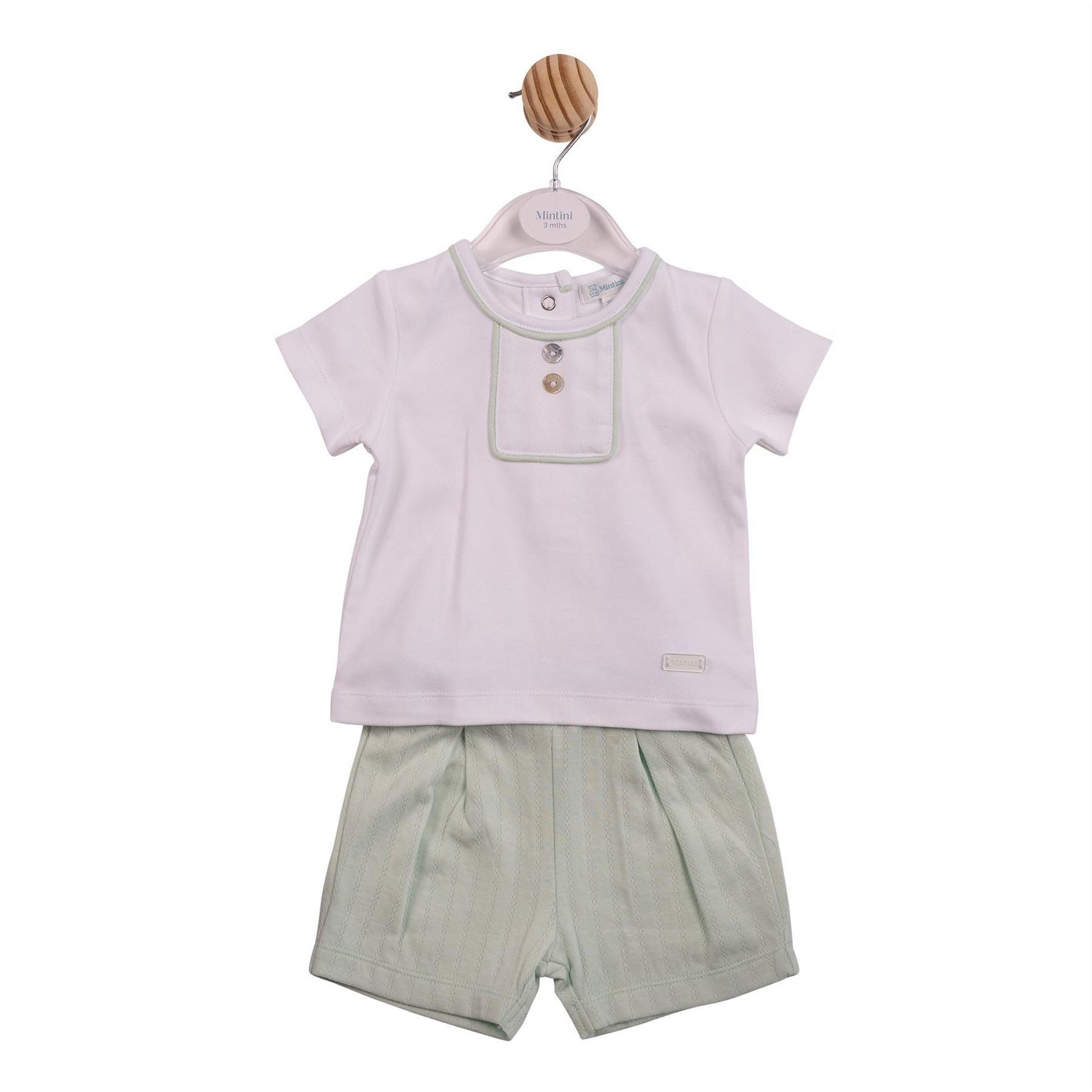 Mintini Baby Top And Trouser Pyjama Set