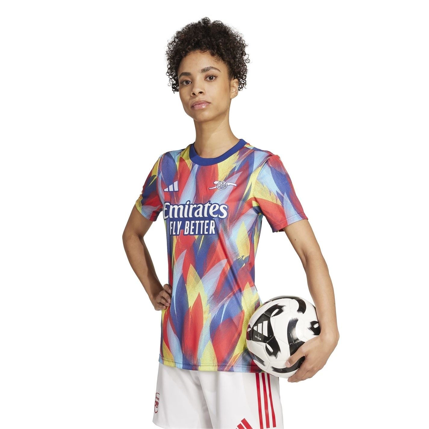 adidas Womens Arsenal Pre Match Shirt 2025 2026