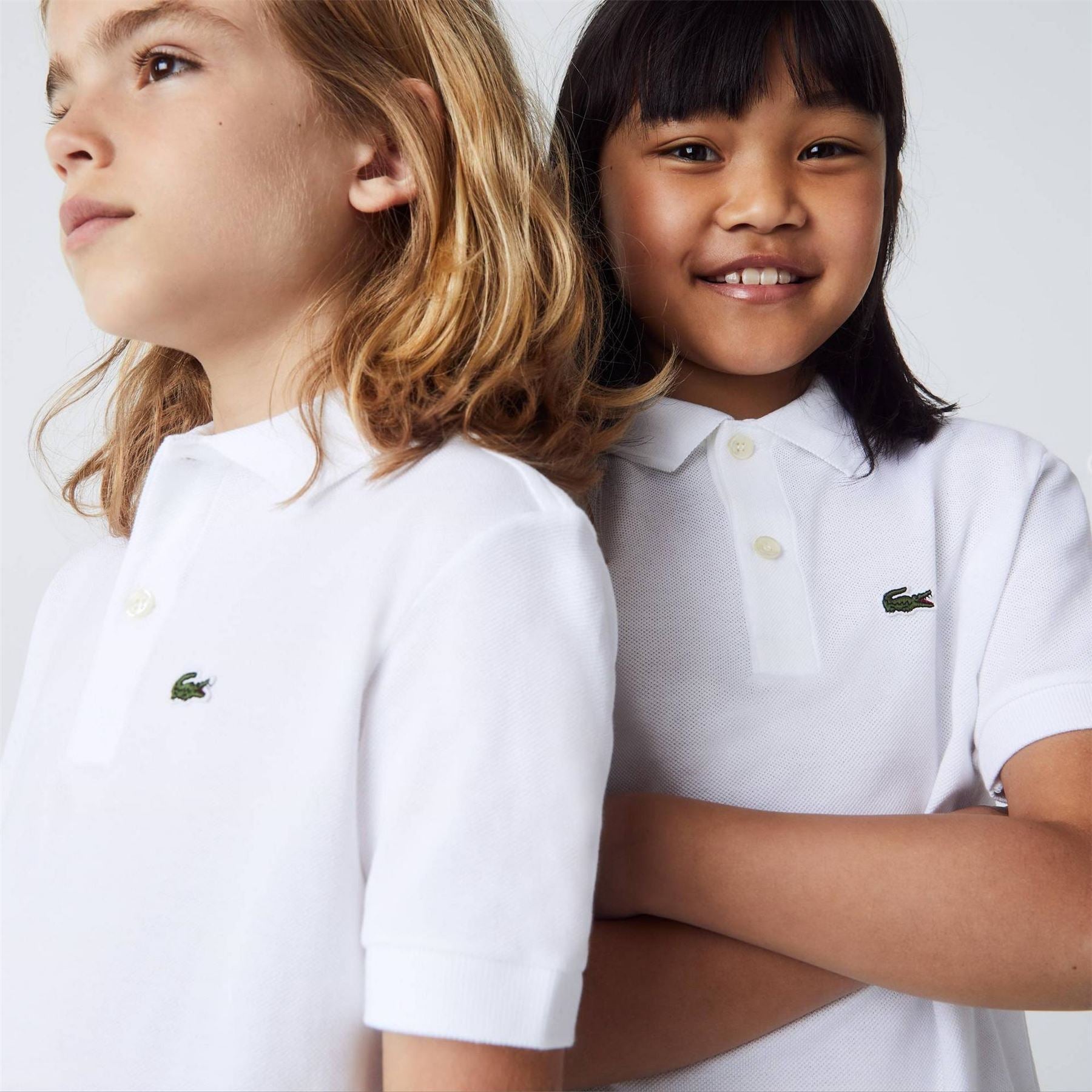 Lacoste Boys Pique Logo Polo Shirt