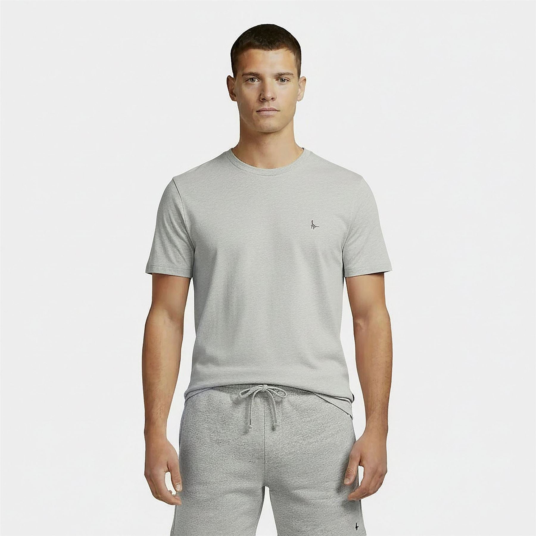 Jack Wills Ribbed Crew Neck Regular Fit T-Shirt