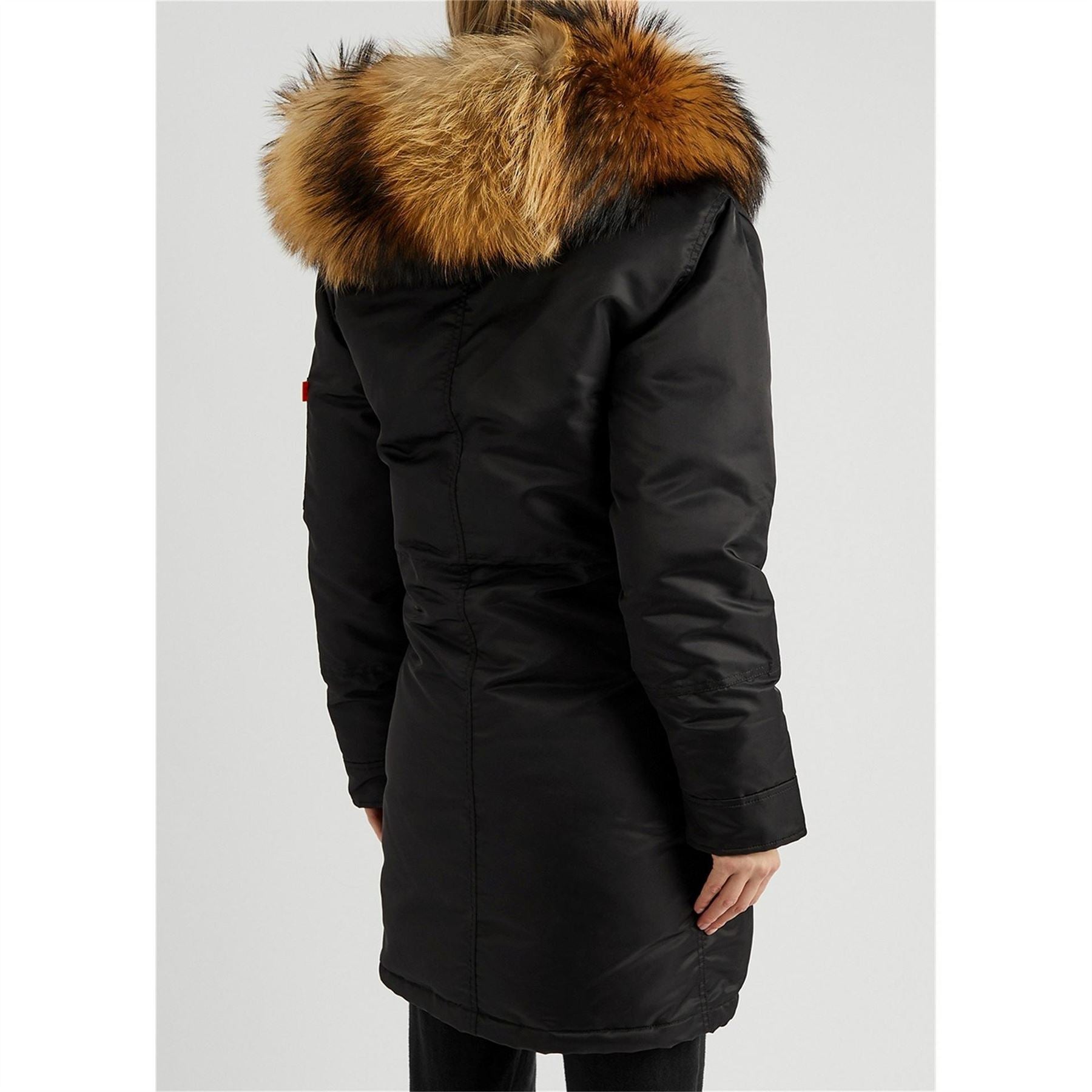 Arctic Army Luxe Long Fur Lined Parka