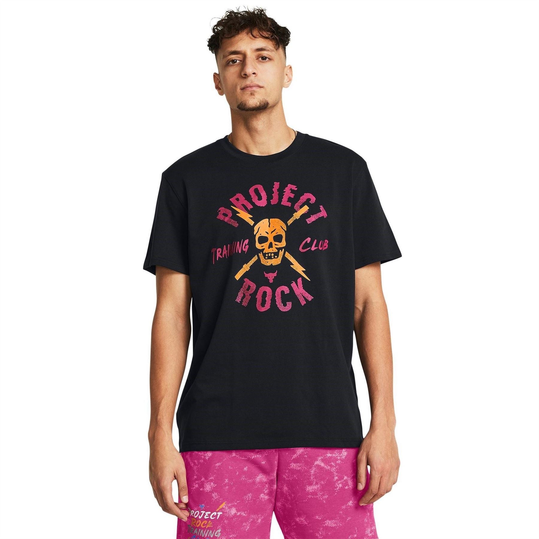 Under Armour Regular Fit Crew Neck Plain Sleeve T-Shirt