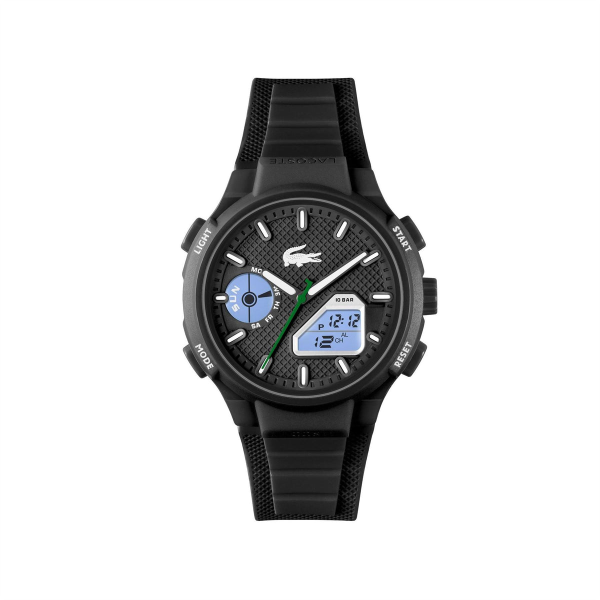 Lacoste Watches Mens Lc33 Silicone Strap Watch
