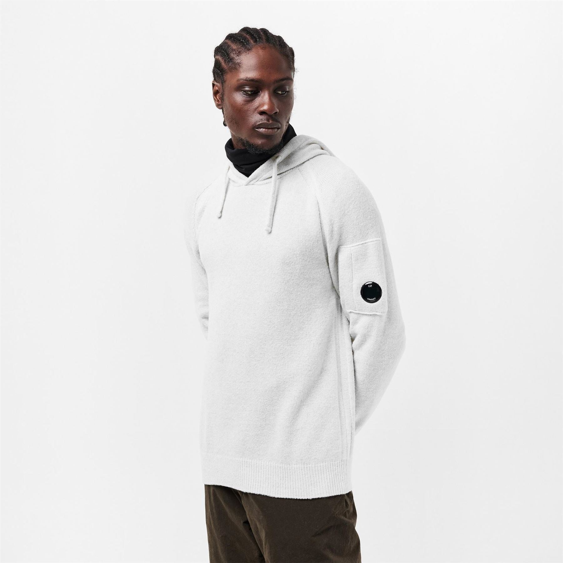 CP Company Lens Knitted Crew Neck Jumper