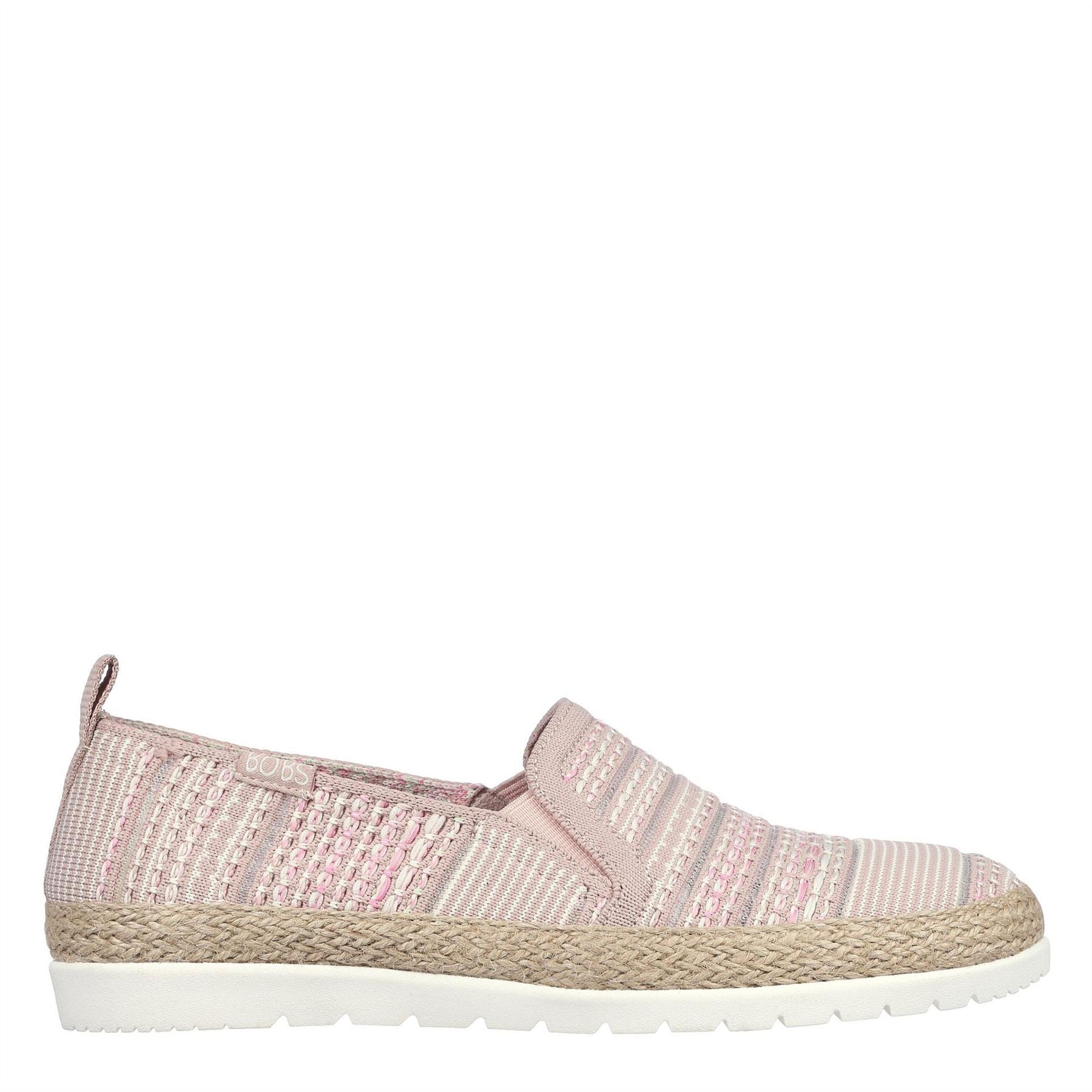 Skechers Engineered Woven Twin Gore Slip On Espadrilles