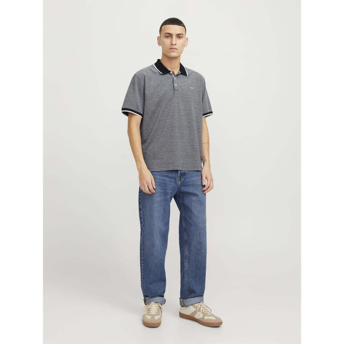 Jack and Jones Jprblualves Cotton Short Sleeve Polo Shirt