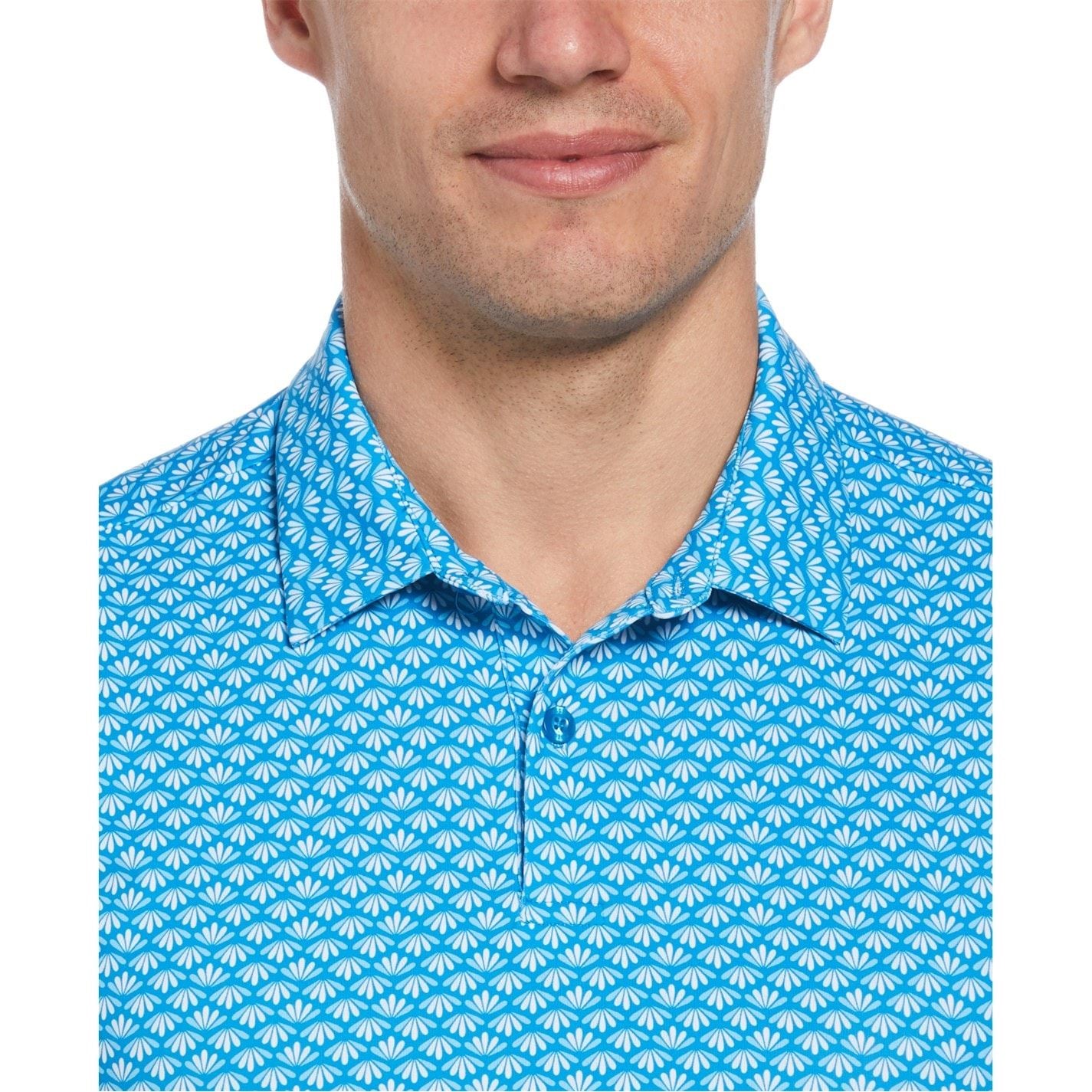 Original Penguin Golf Retro Geo Print Regular Fit Shirt