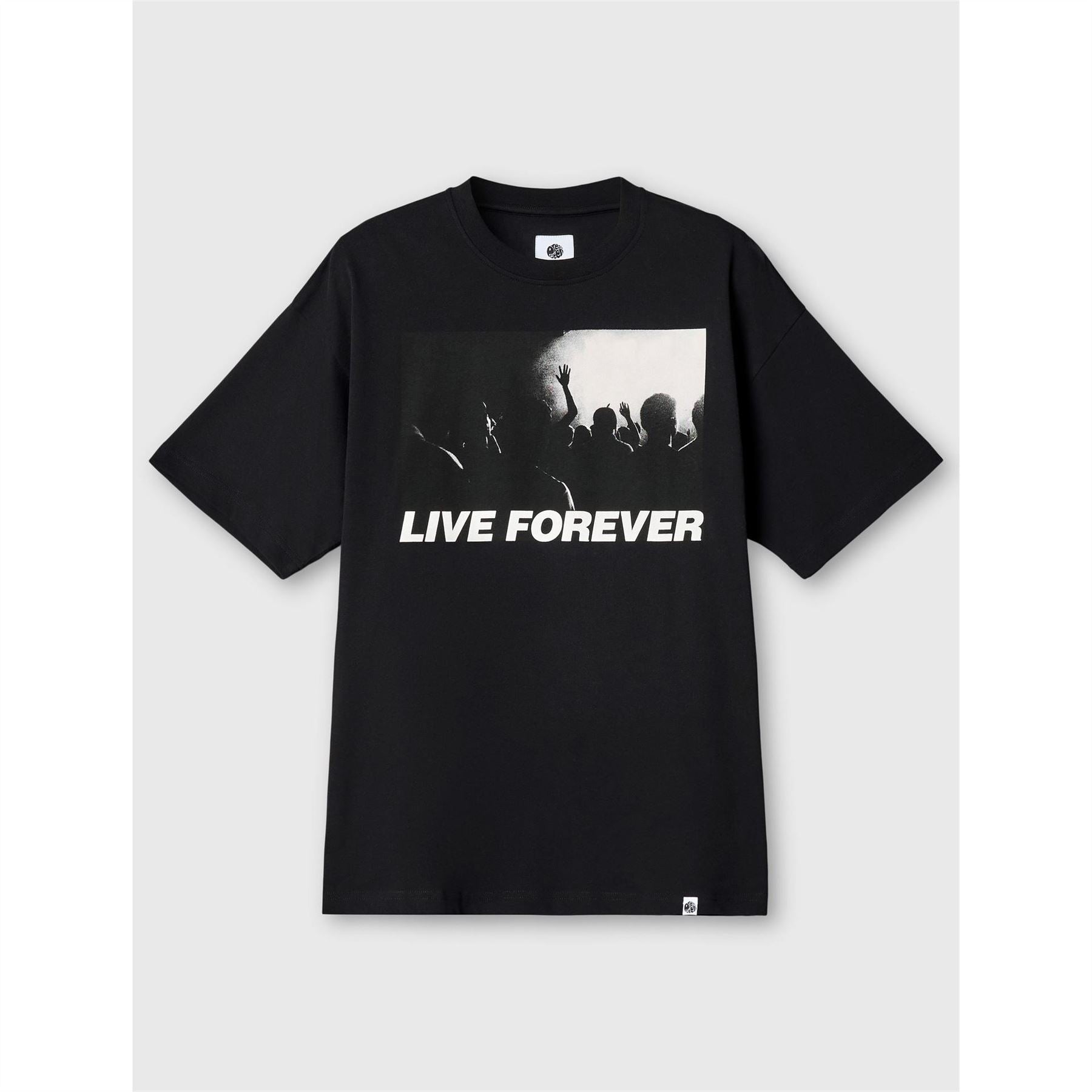 Pretty Green Porsche Live Forever Lettering Graphic T-Shirt