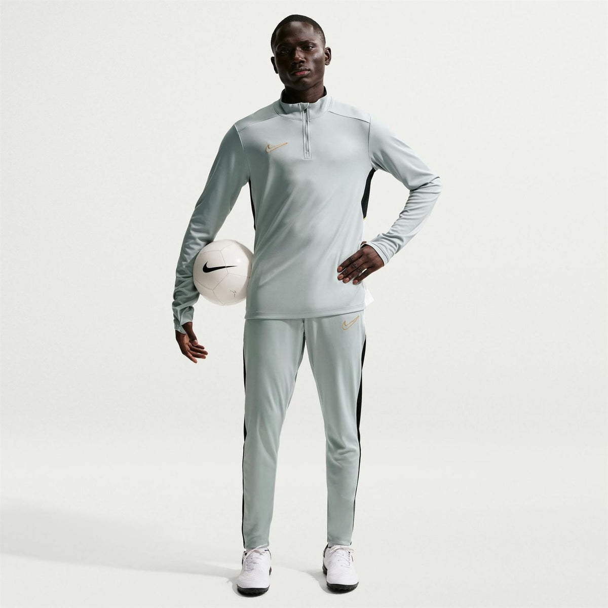 Nike Mens Dri Fit Academy Zippered Football Pants