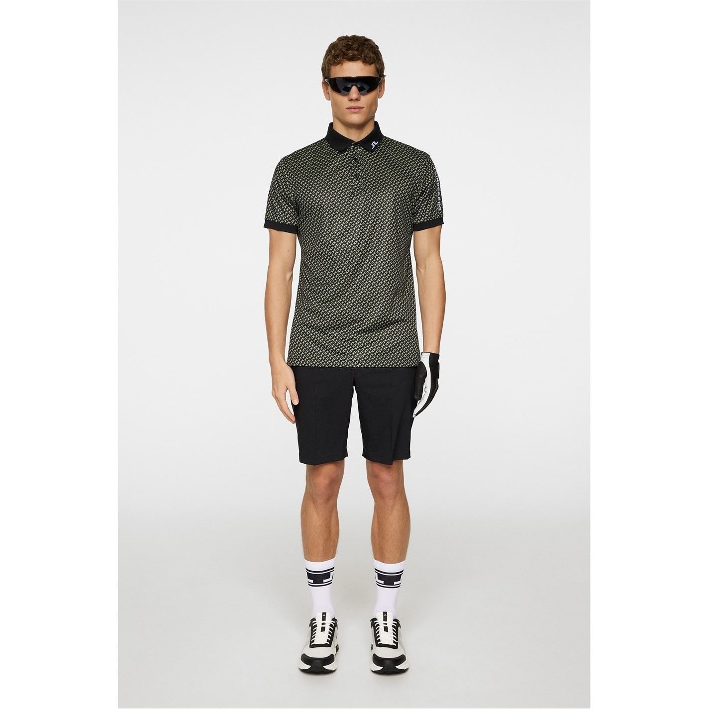J Lindeberg Golf Short Sleeve Performance Polo Shirt