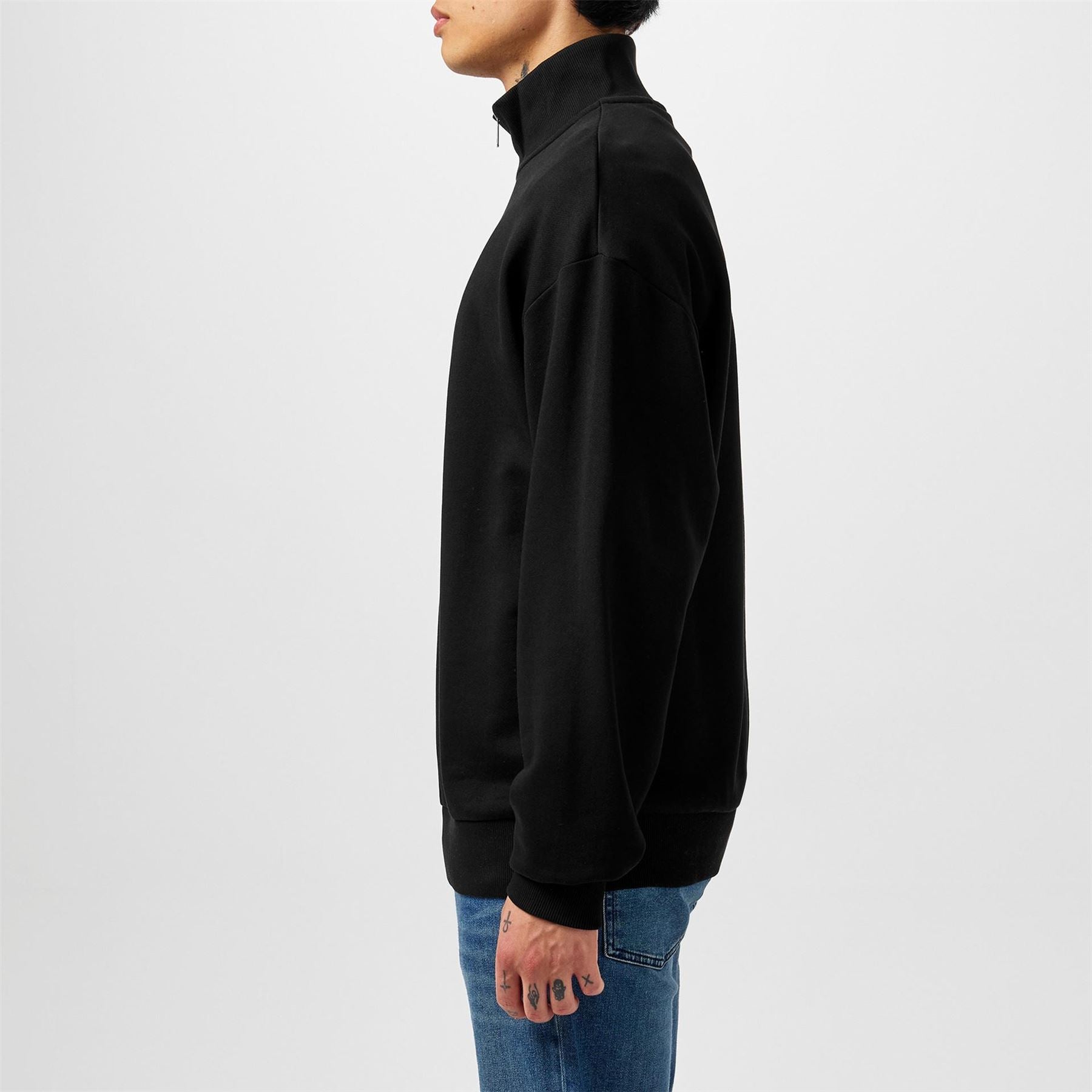 Hugo Quarter Zip Fleece Top