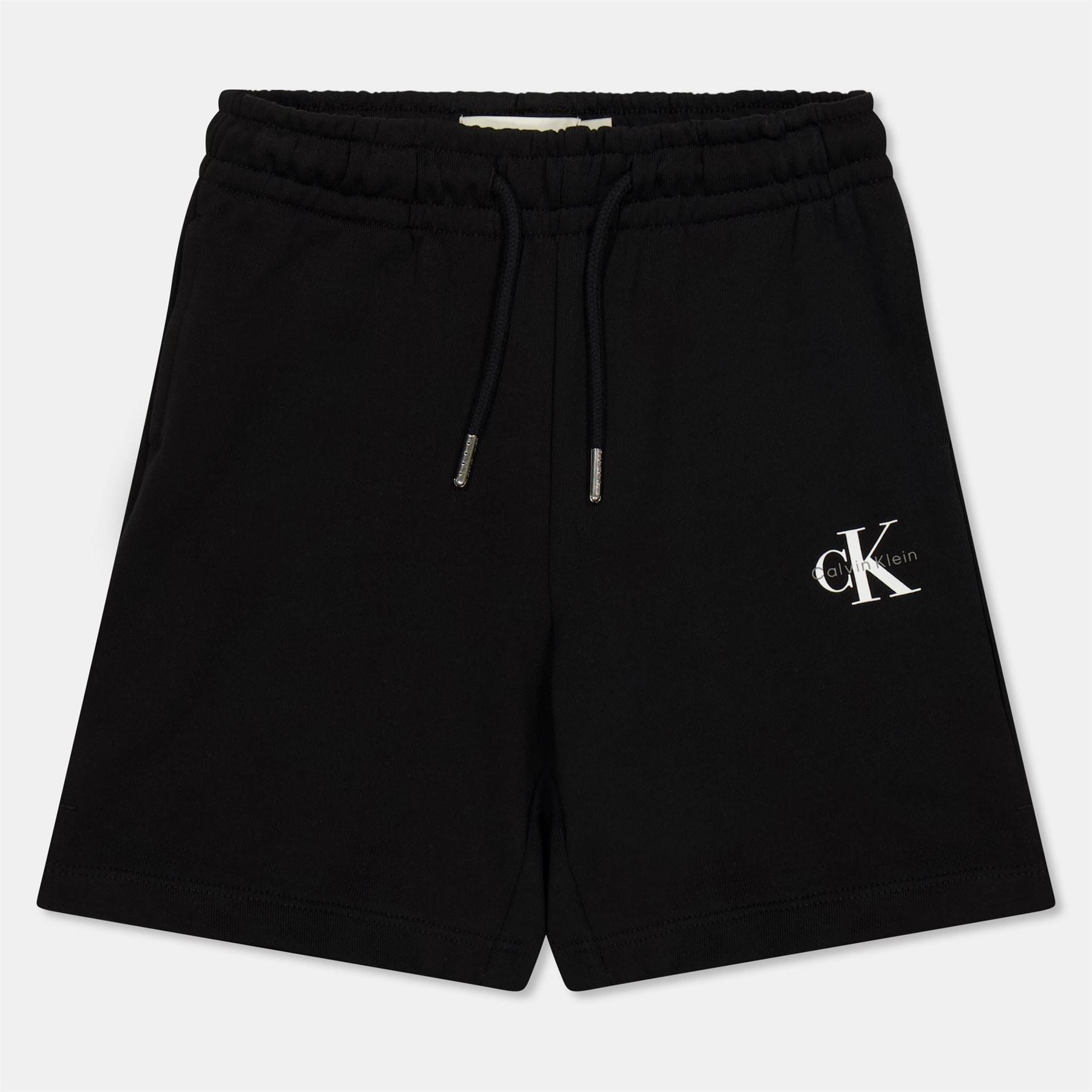 Calvin Klein Jeans Monogram Bermuda Sweat Shorts with Elasticated Waistband