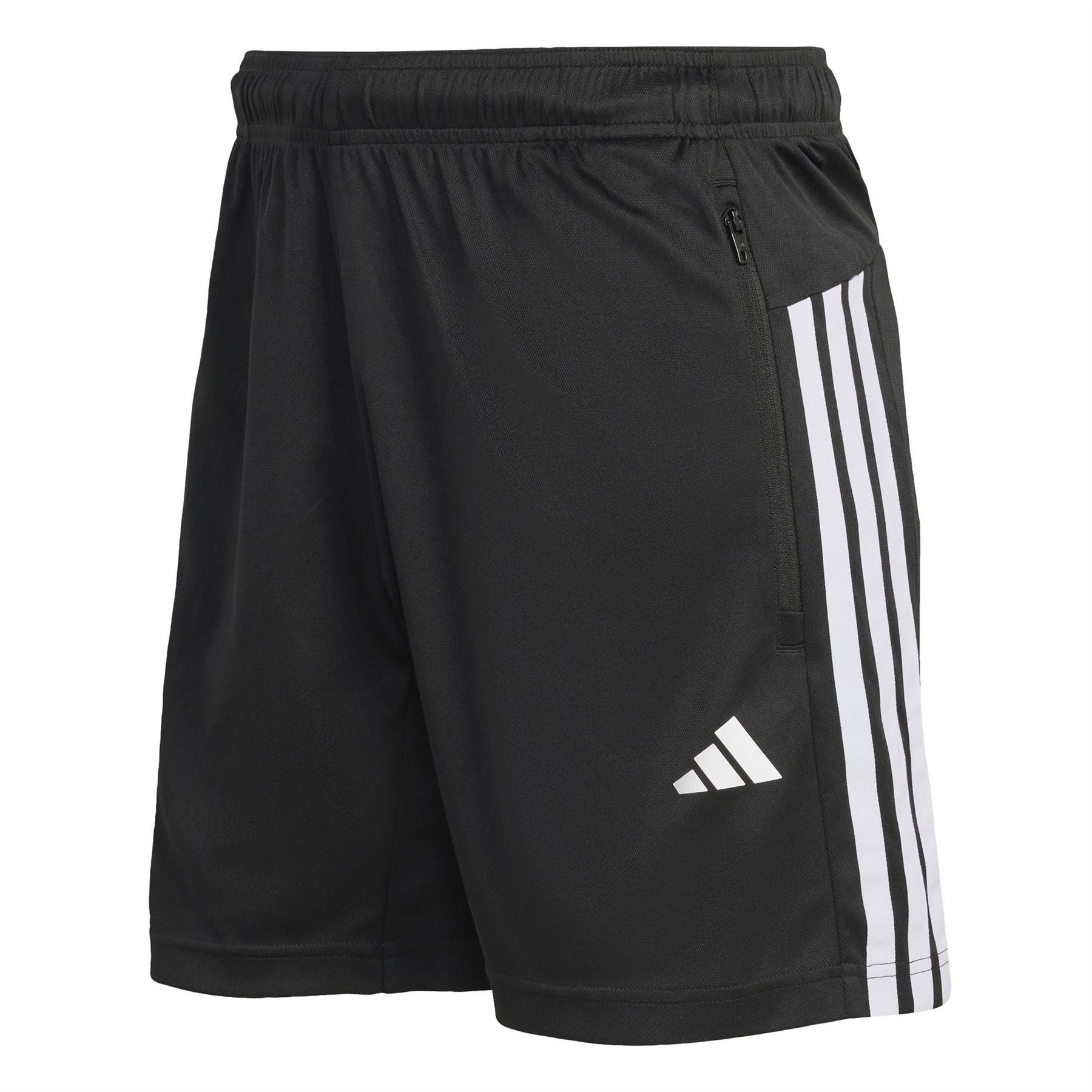 adidas Mens 3 Stripe Essentials Pique Training Shorts