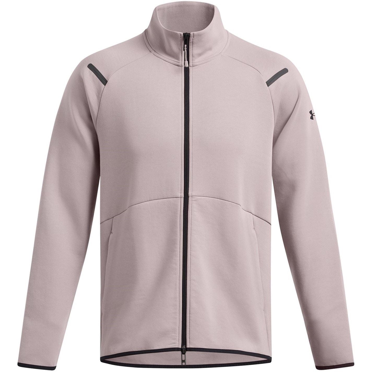 Under Armour Solid Patterned Fleece Jacket