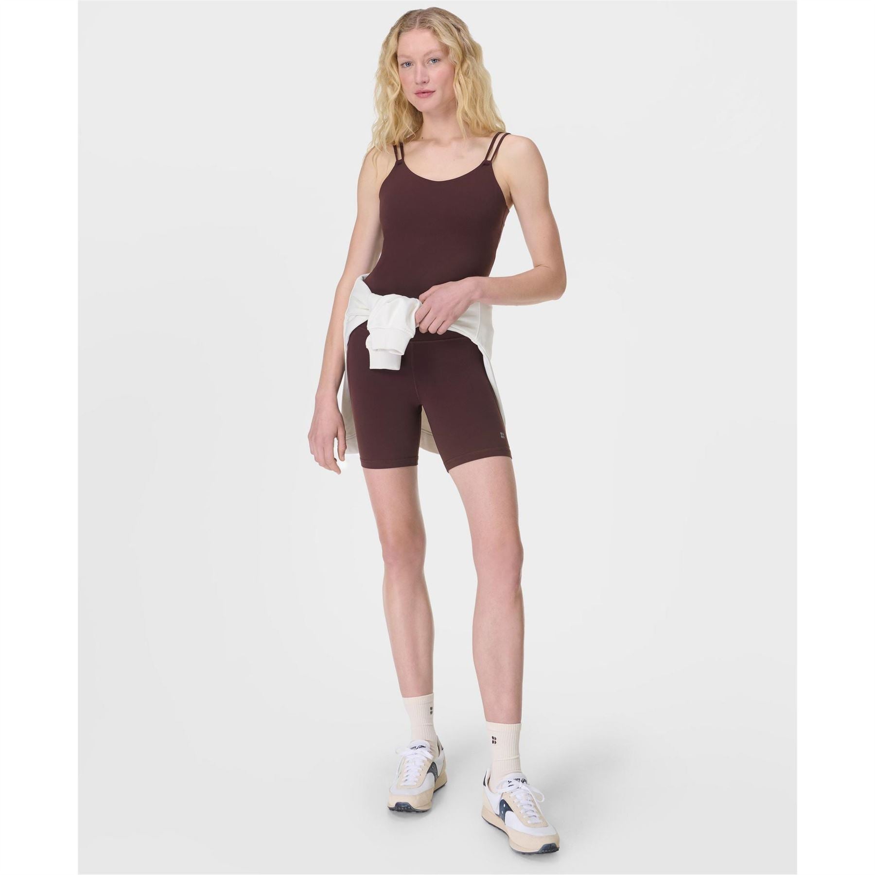 Sweaty Betty Ultimate Cropped Slim Fit Spaghetti Strap Tank