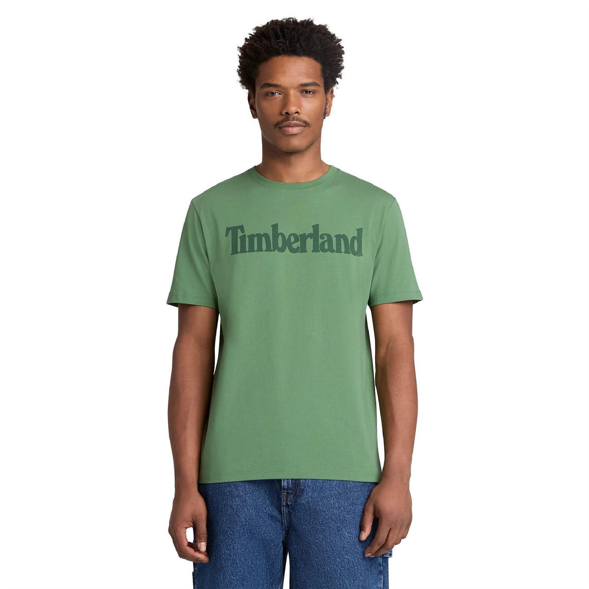 Timberland Northwood Wordmark Logo Cotton Short Sleeve T-Shirt