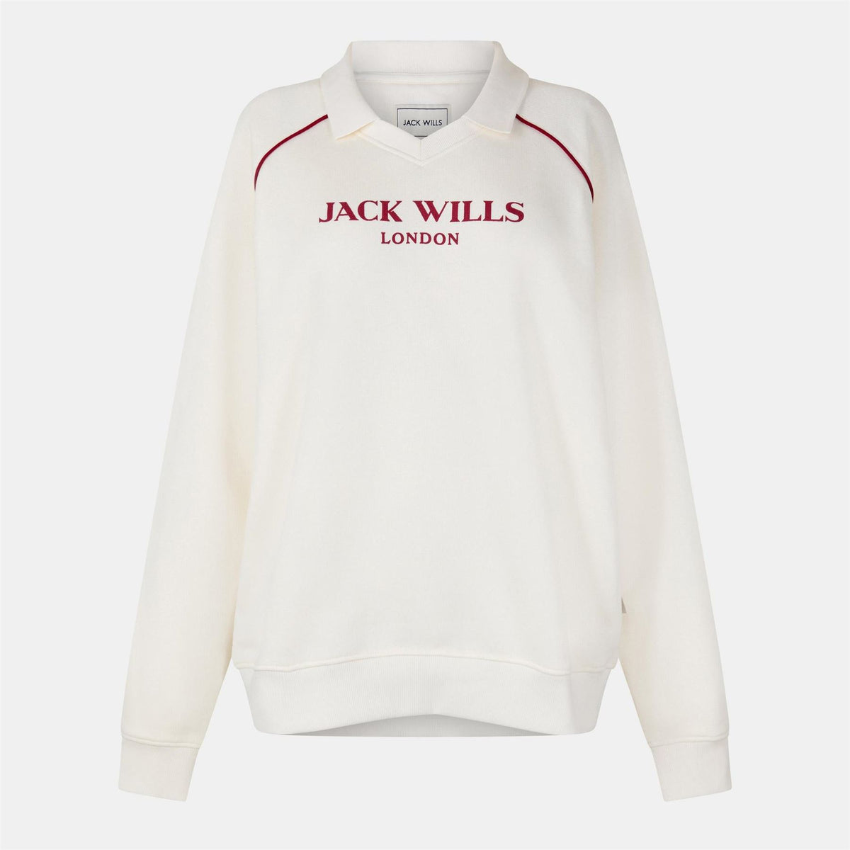 Jack Wills Crew Neck Relaxed Fit Long Sleeve Sweater