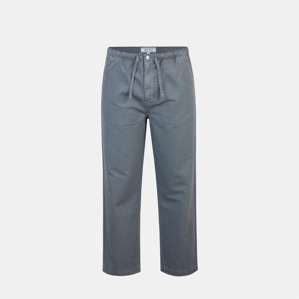 Jack Wills Canvasas Solid Patterned Wide Leg Chinos