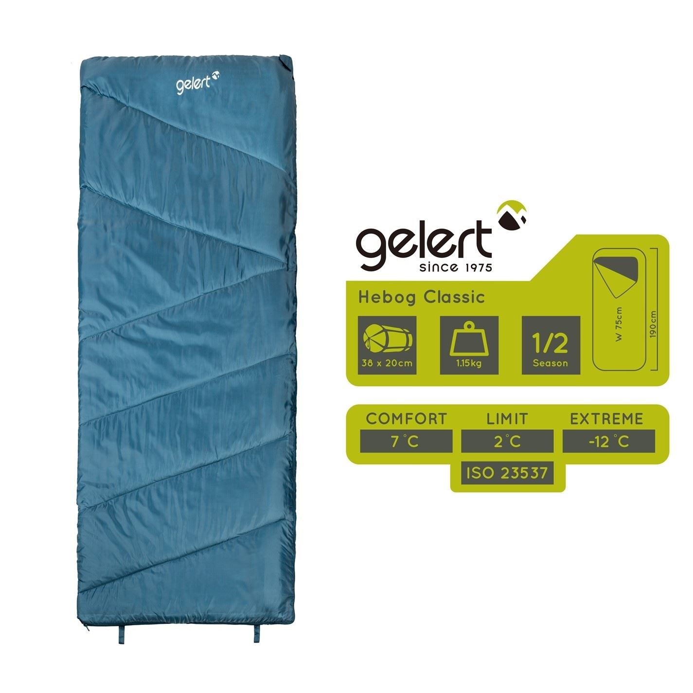 Gelert Hebog Rectangle Sleeping Bag