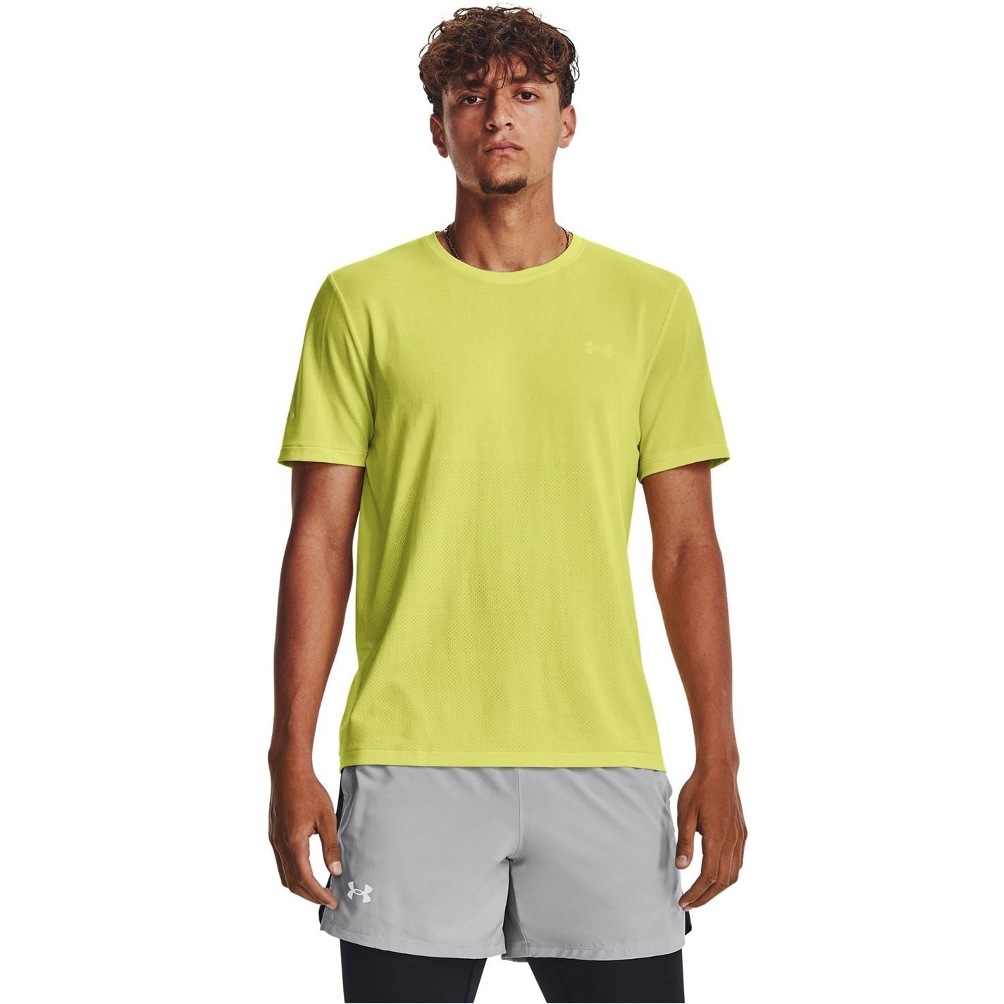 Under Armour Seamless Stride Regular Fit Crew Neck T-Shirt