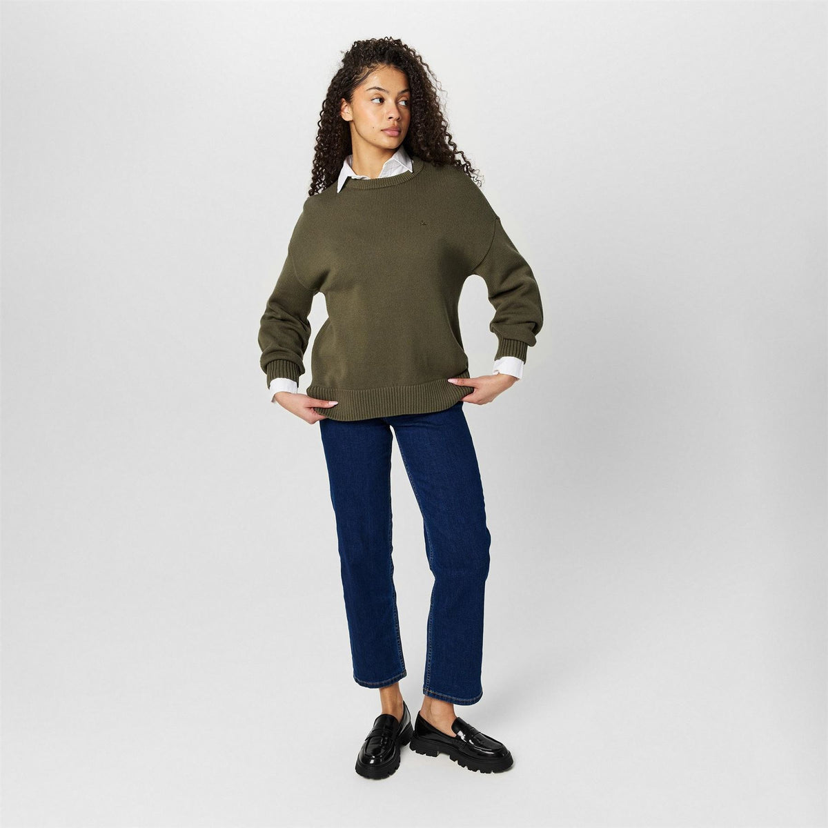Jack Wills Jw Oversized Crew Neck Jumper