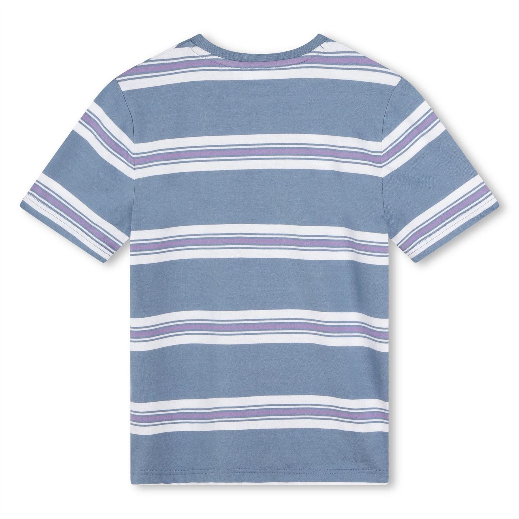 Boss Striped Regular Fit Crew Neck T-Shirt