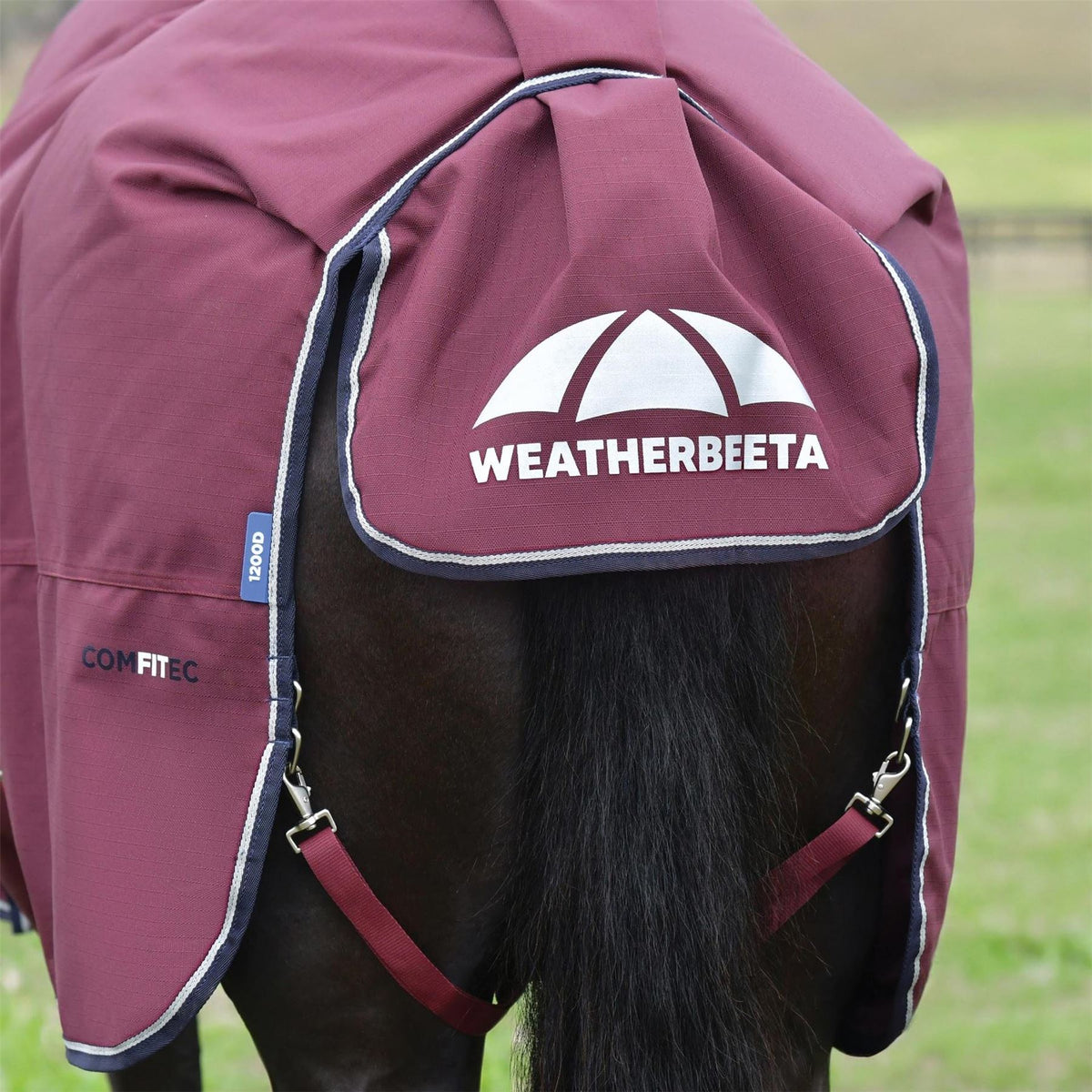 Weatherbeeta Comfitec Essential Detach A Neck 220g Burgundy Navy
