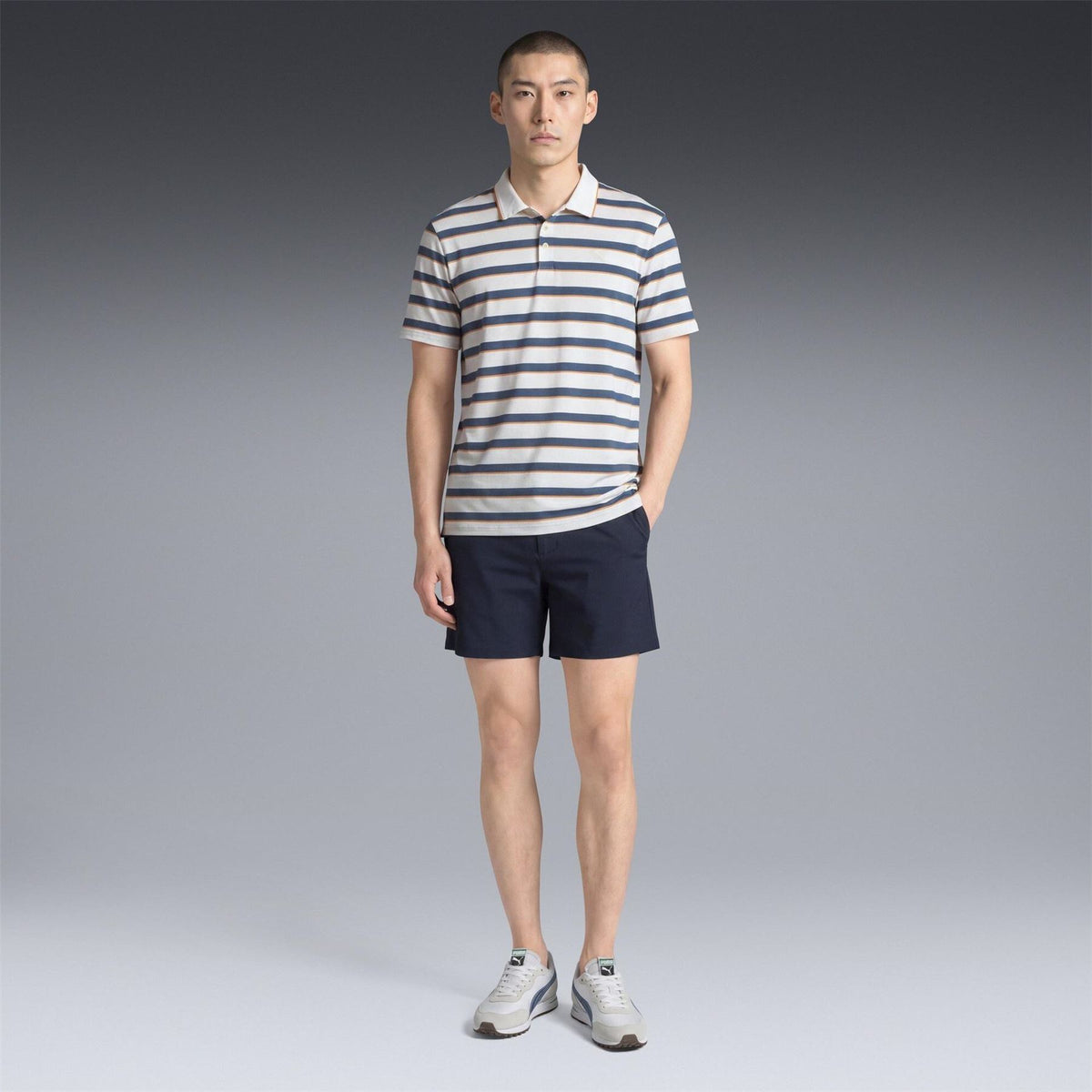 Puma Cloudspun Collared Neck Short Sleeve Shirt