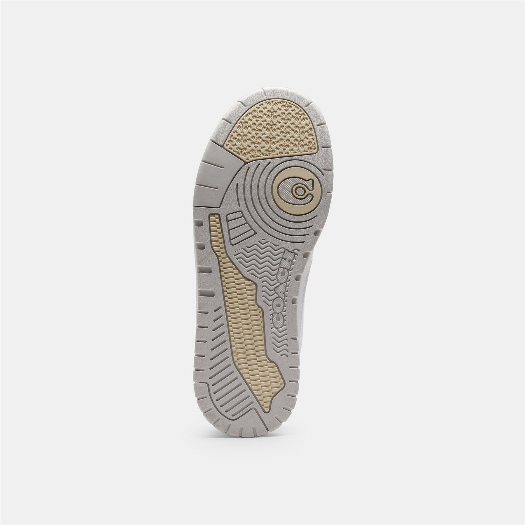 Coach Color Block Embossed Logo Lace-Up Trainers