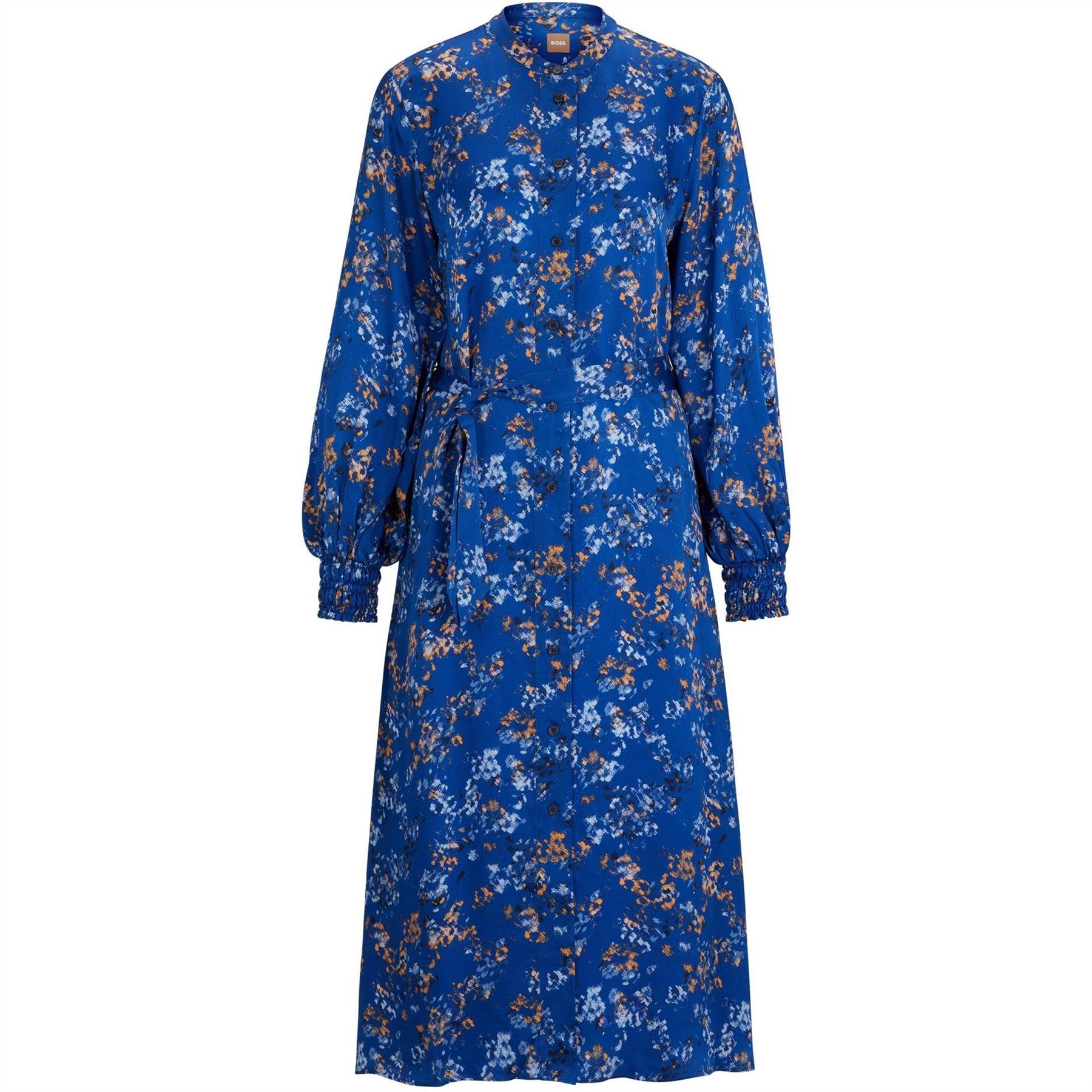 Boss C Diceane Crew Neck Midi Dress