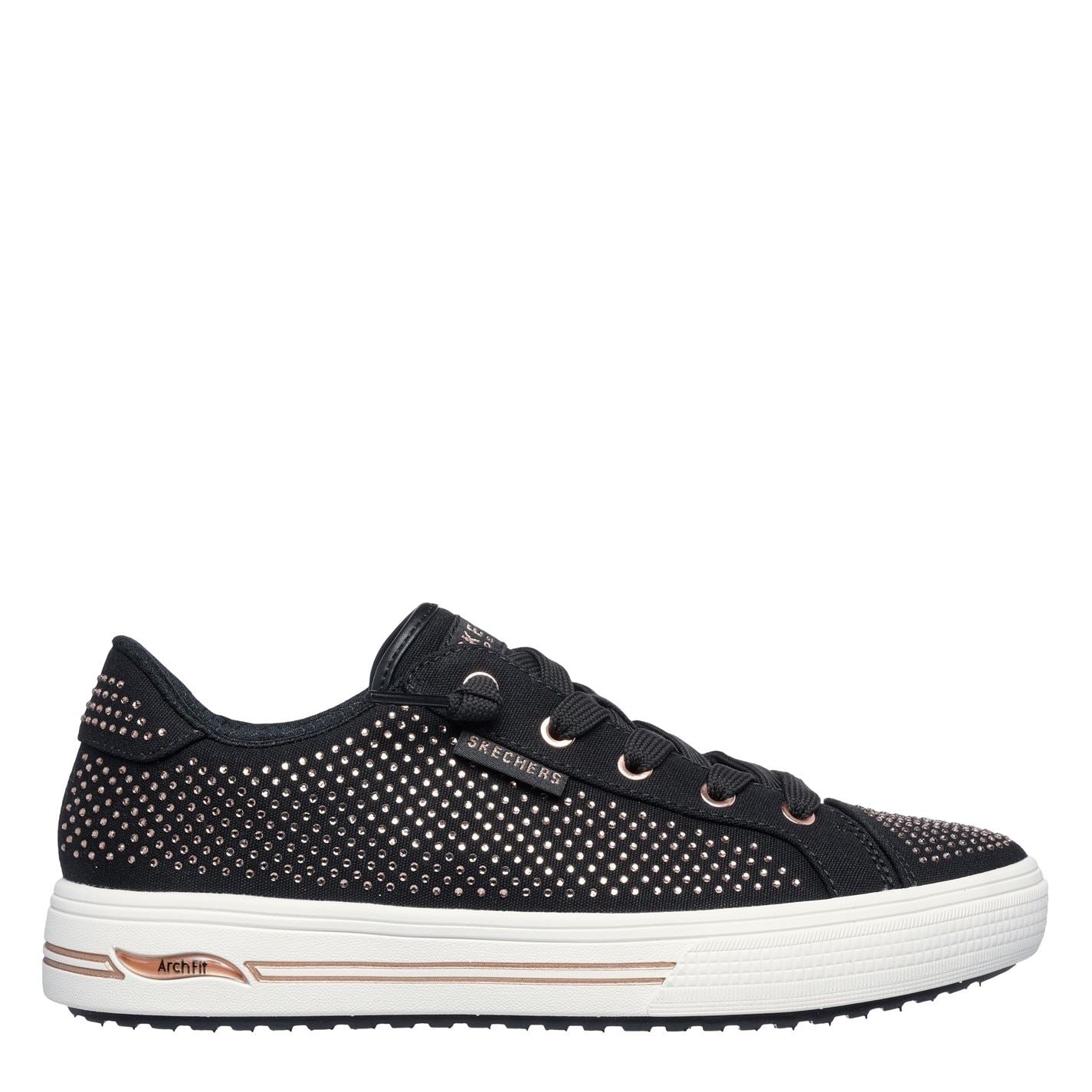 Skechers Arch Fit Arcade LD61 Perforated Toe Low Top Sneakers