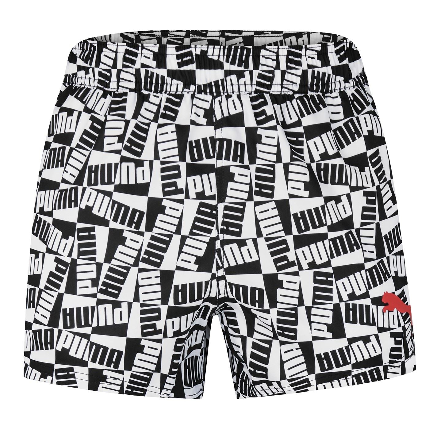 Puma All Over Logo Swim Shorts