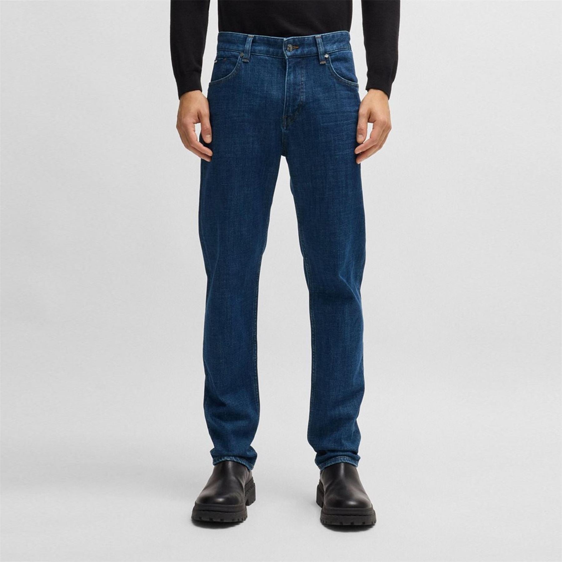 Boss Five Pocket Design Regular Fit Jeans