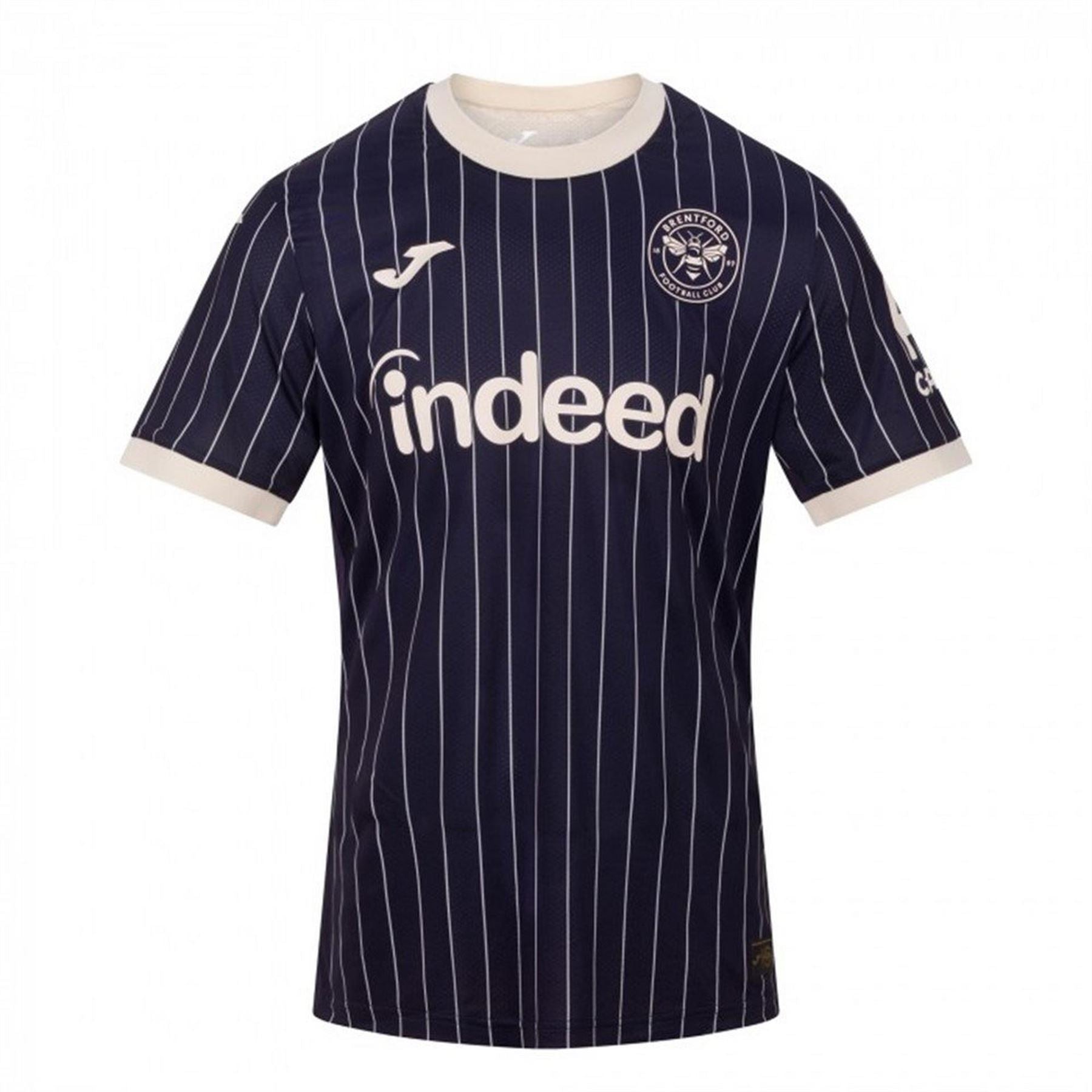 Joma Brentford Away 2025 26 Short Sleeve Shirt