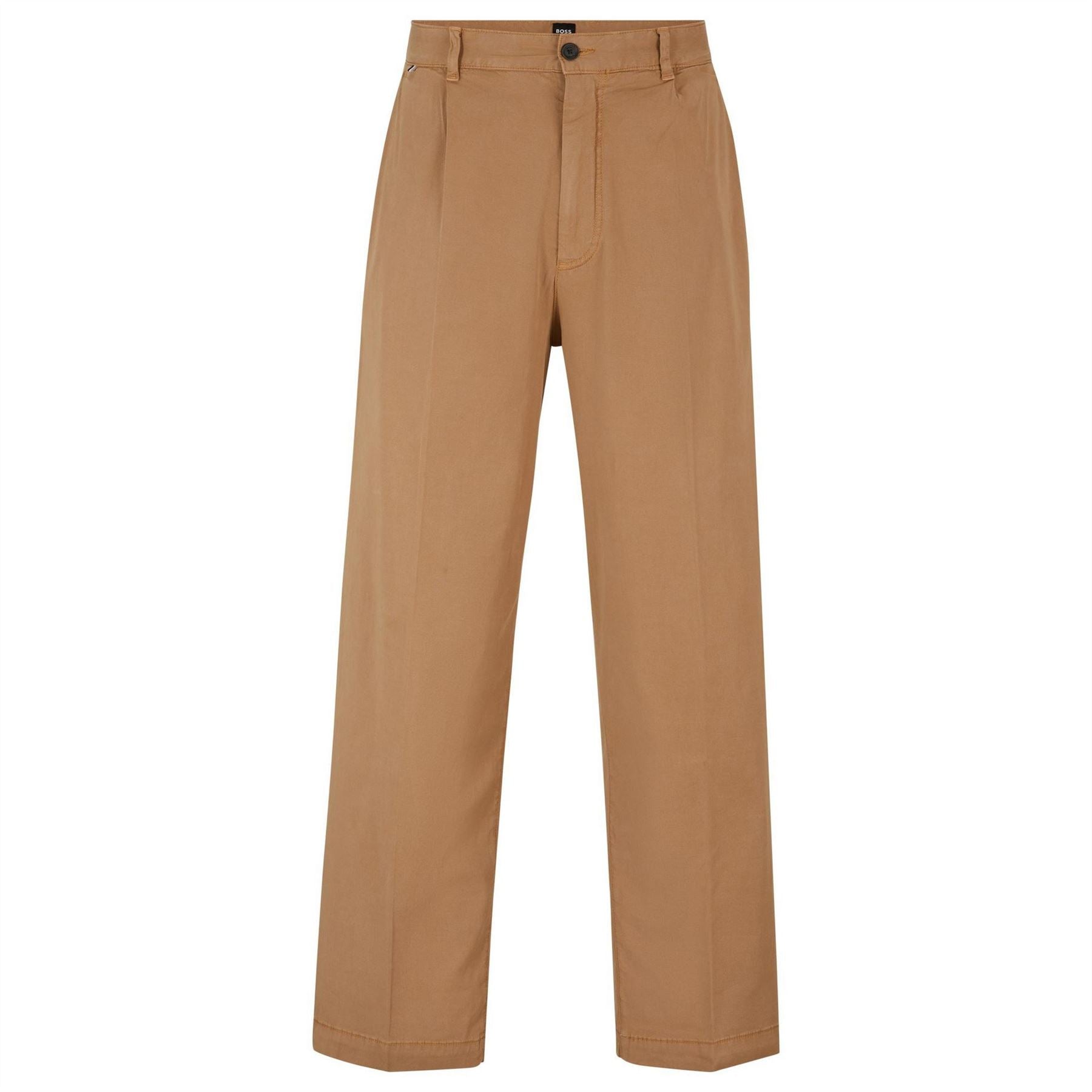 Boss Kaiden Solid Patterned Straight Chinos
